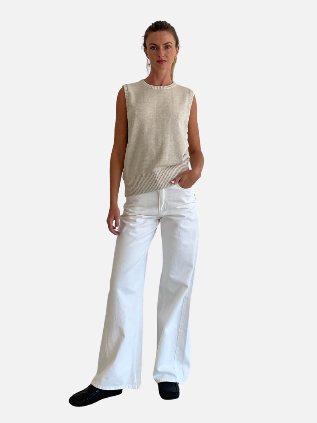 Ascendant Vest - Oat Marle