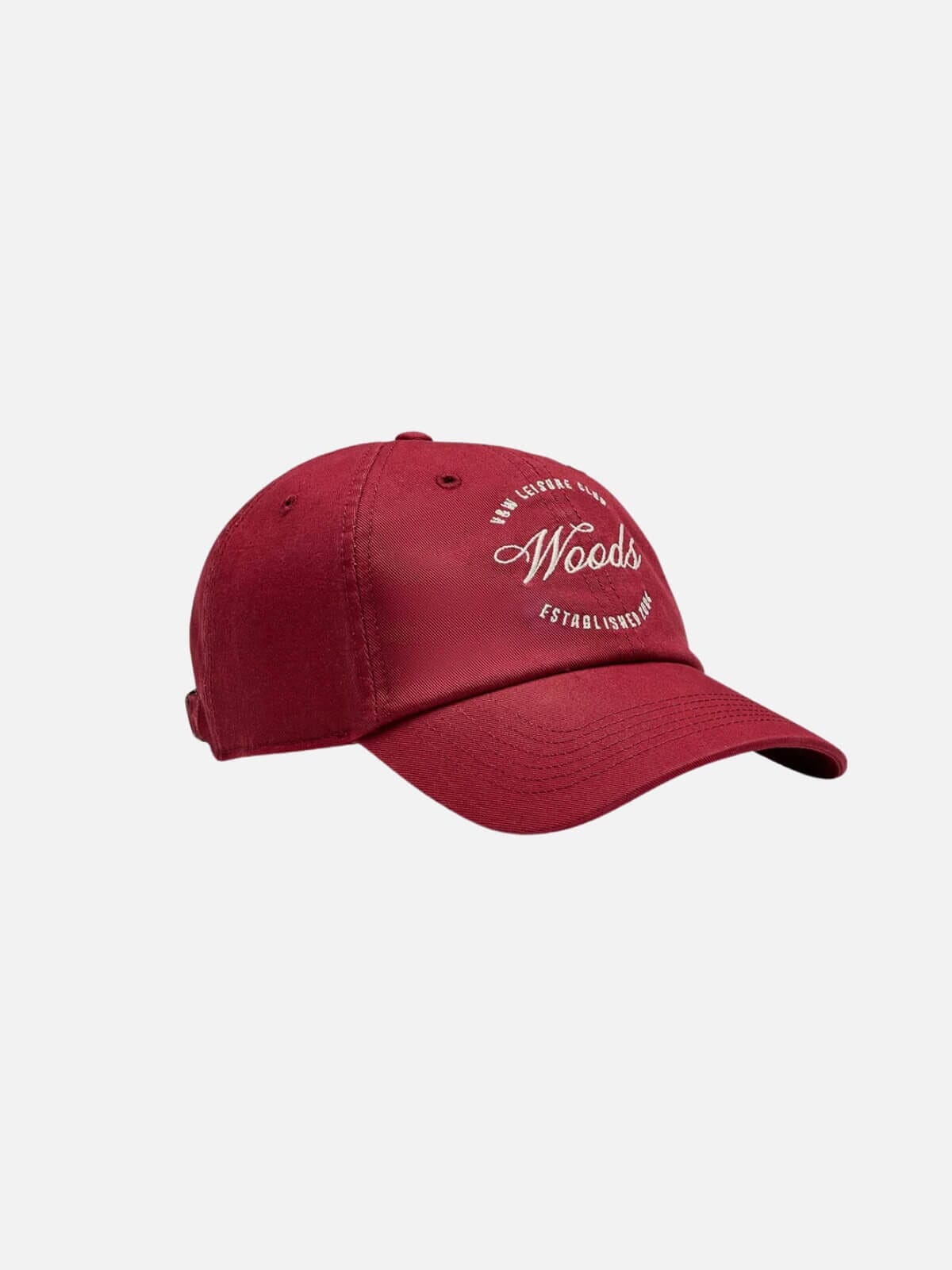 Club Woods Cap - Red/Ivory Hats Viktoria & Woods