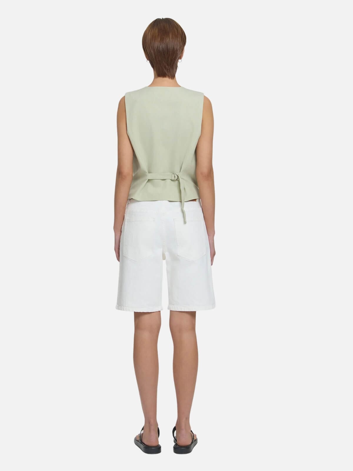 Drumline Vest - Endive Tops Viktoria & Woods