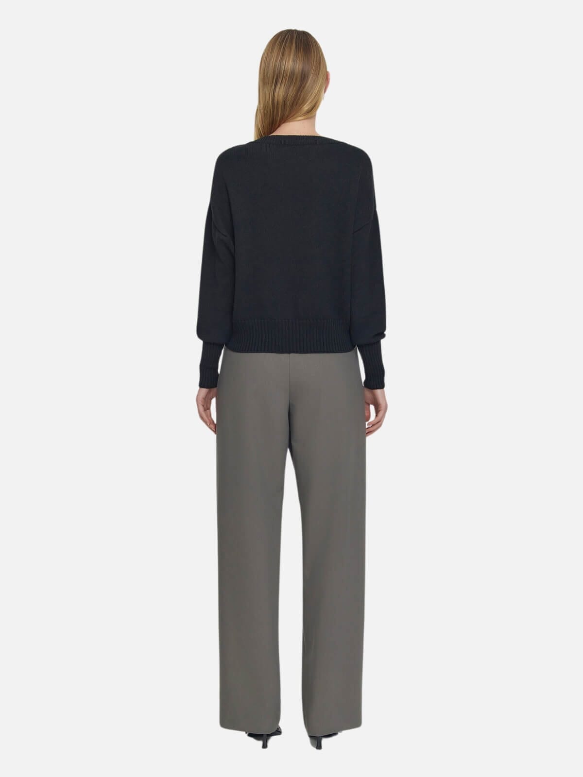 Hart Merino Cardigan - Black Tops Viktoria & Woods