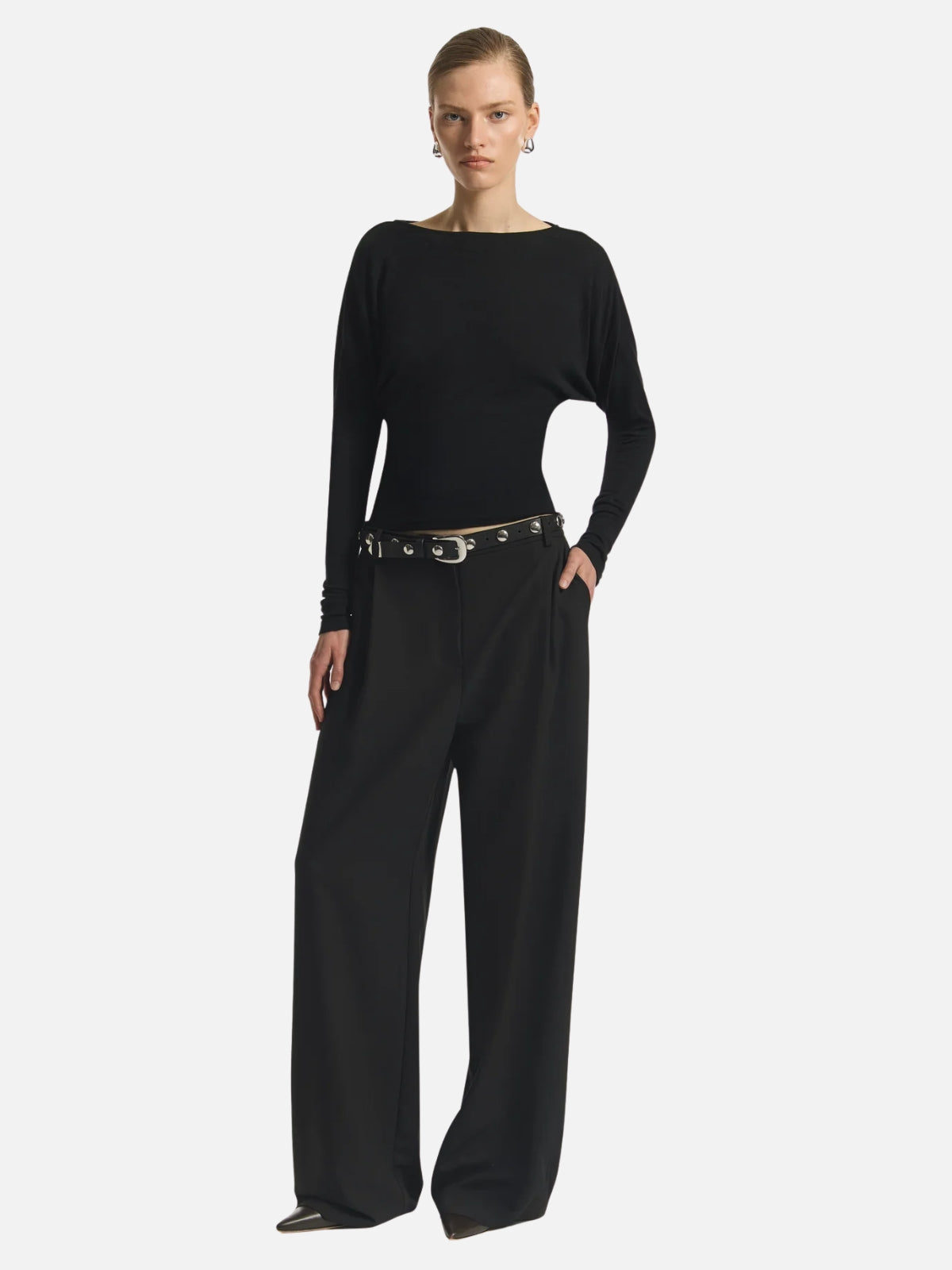 Juniper Marino Top - Black