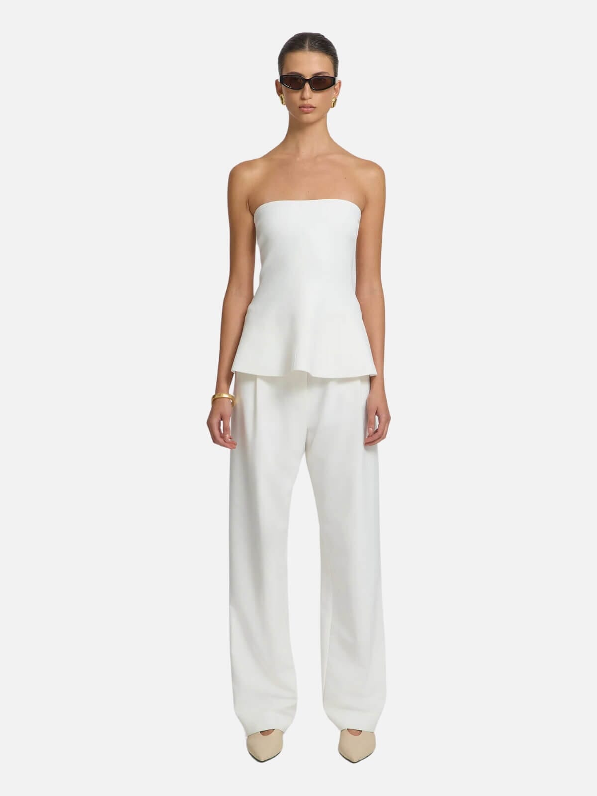 Lemonade Bustier - Bone Tops Viktoria & Woods