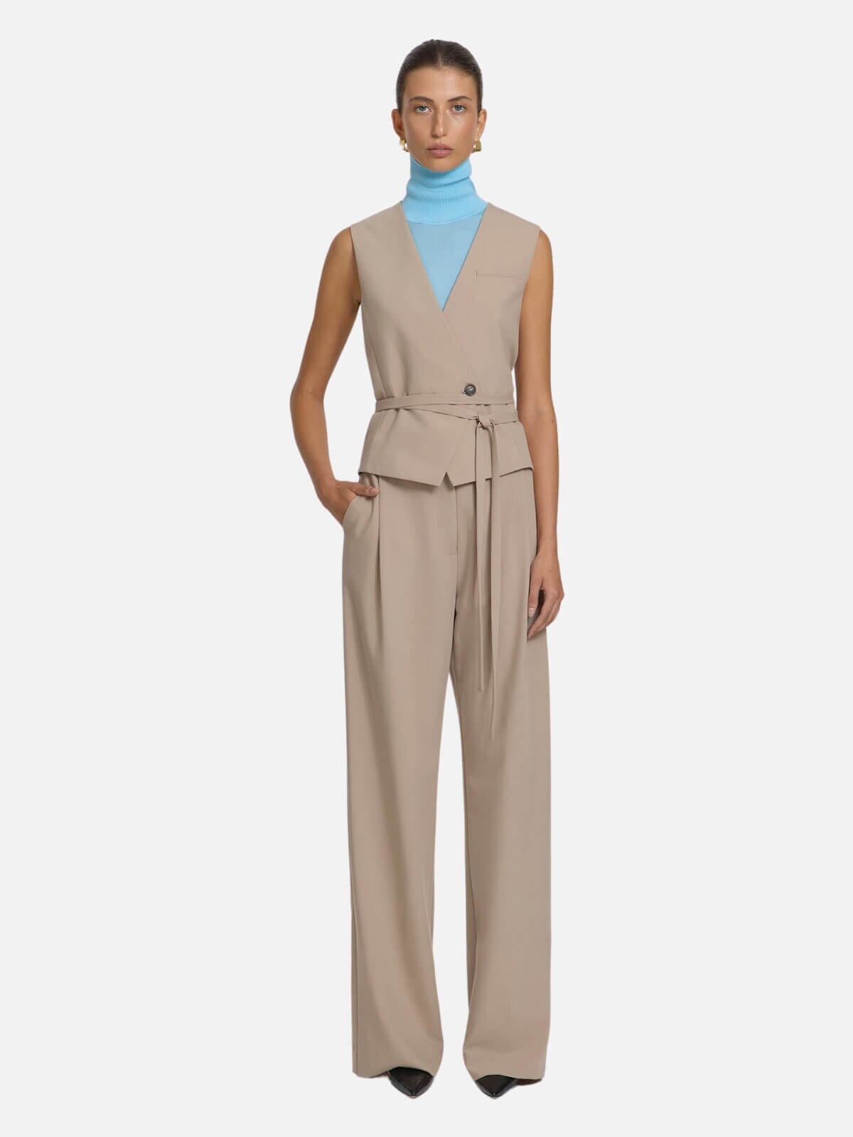 Rhythm Vest - Cardamon Tops Viktoria & Woods