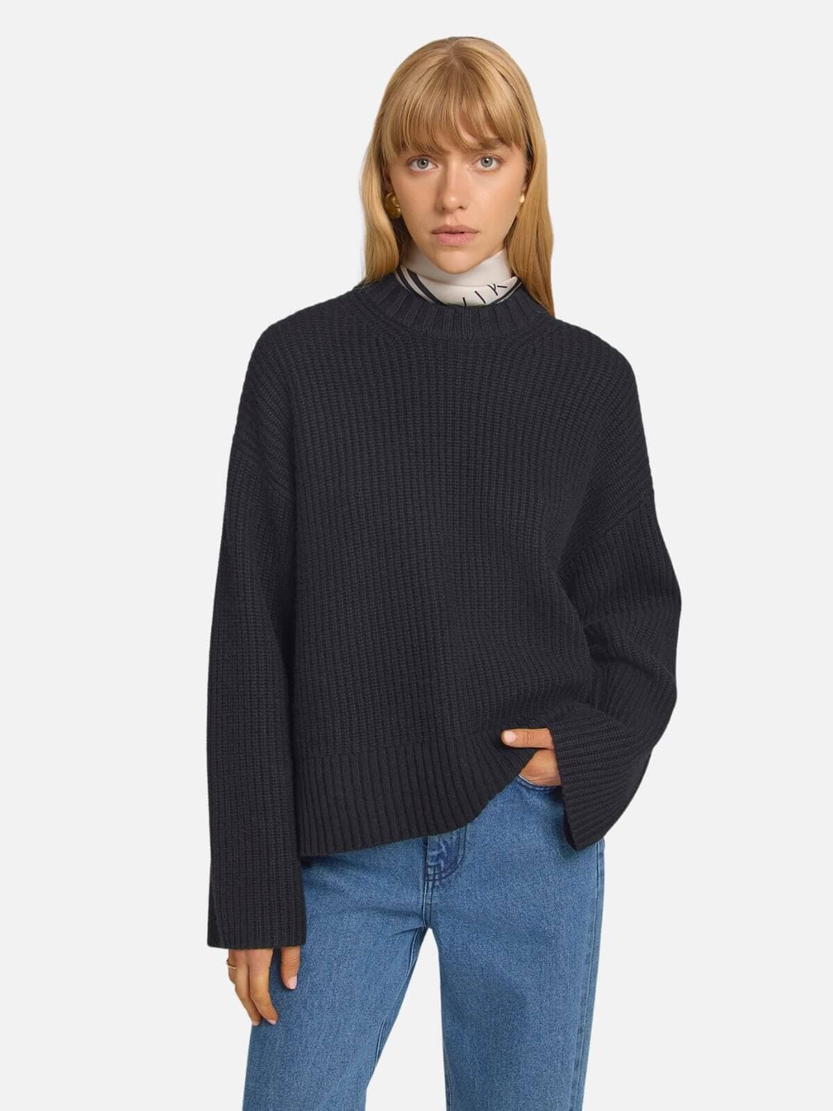 Viktoria & Woods | Sydney Knit - Black | Perlu
