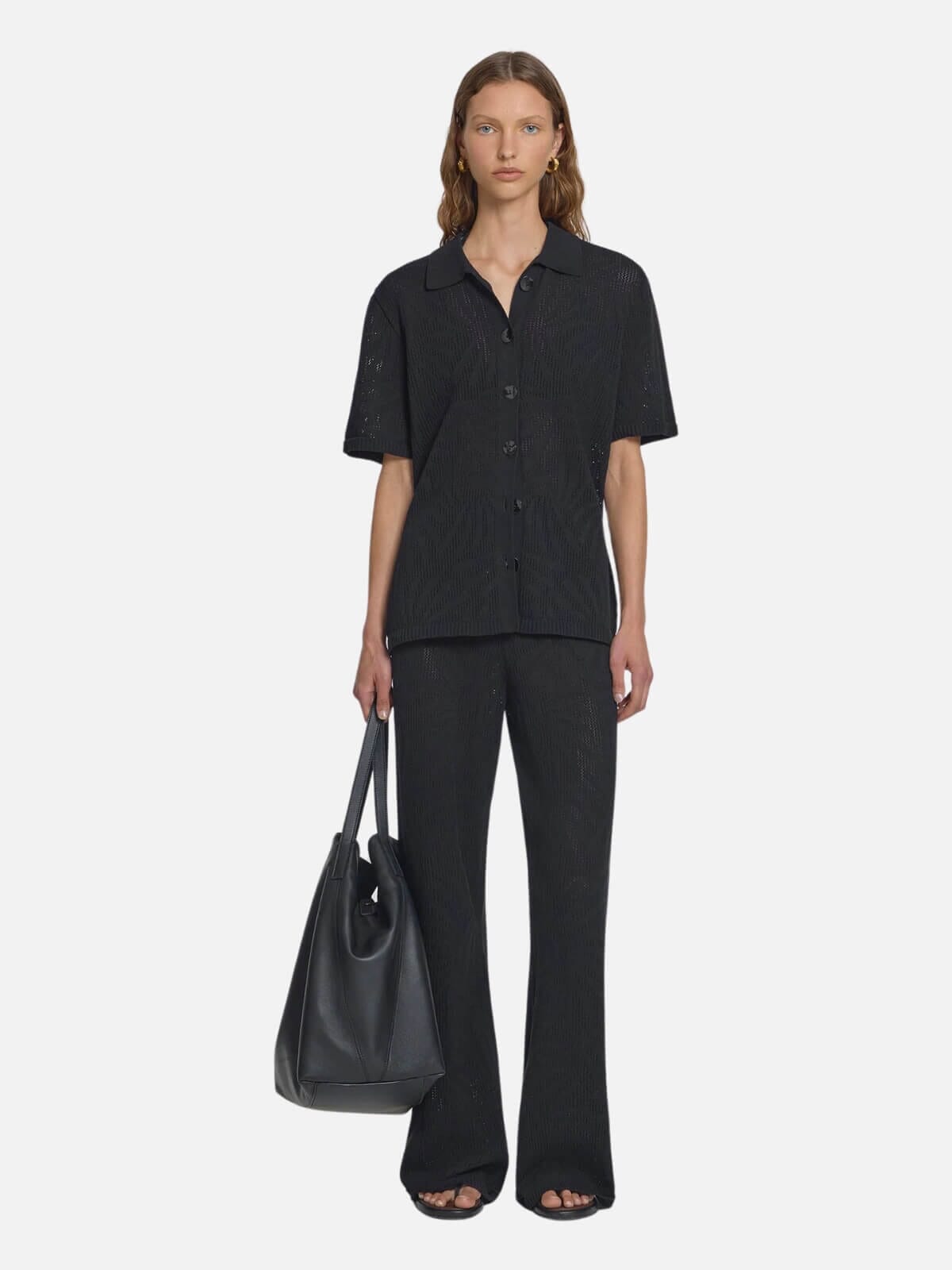 Valencia Shirt - Black Tops Viktoria & Woods