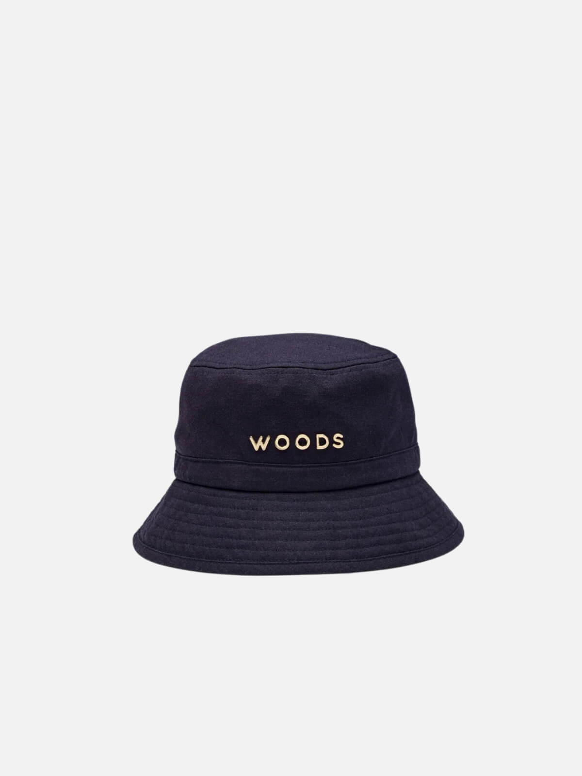 Woods Metal Bucket Hat - Black