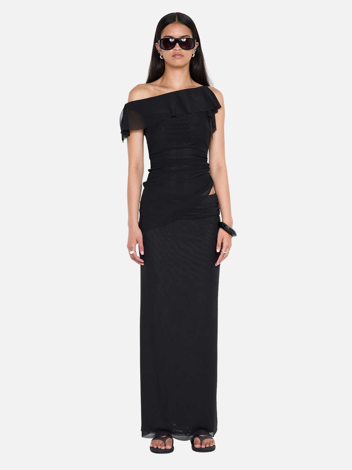 Willorin Asym Top - Black