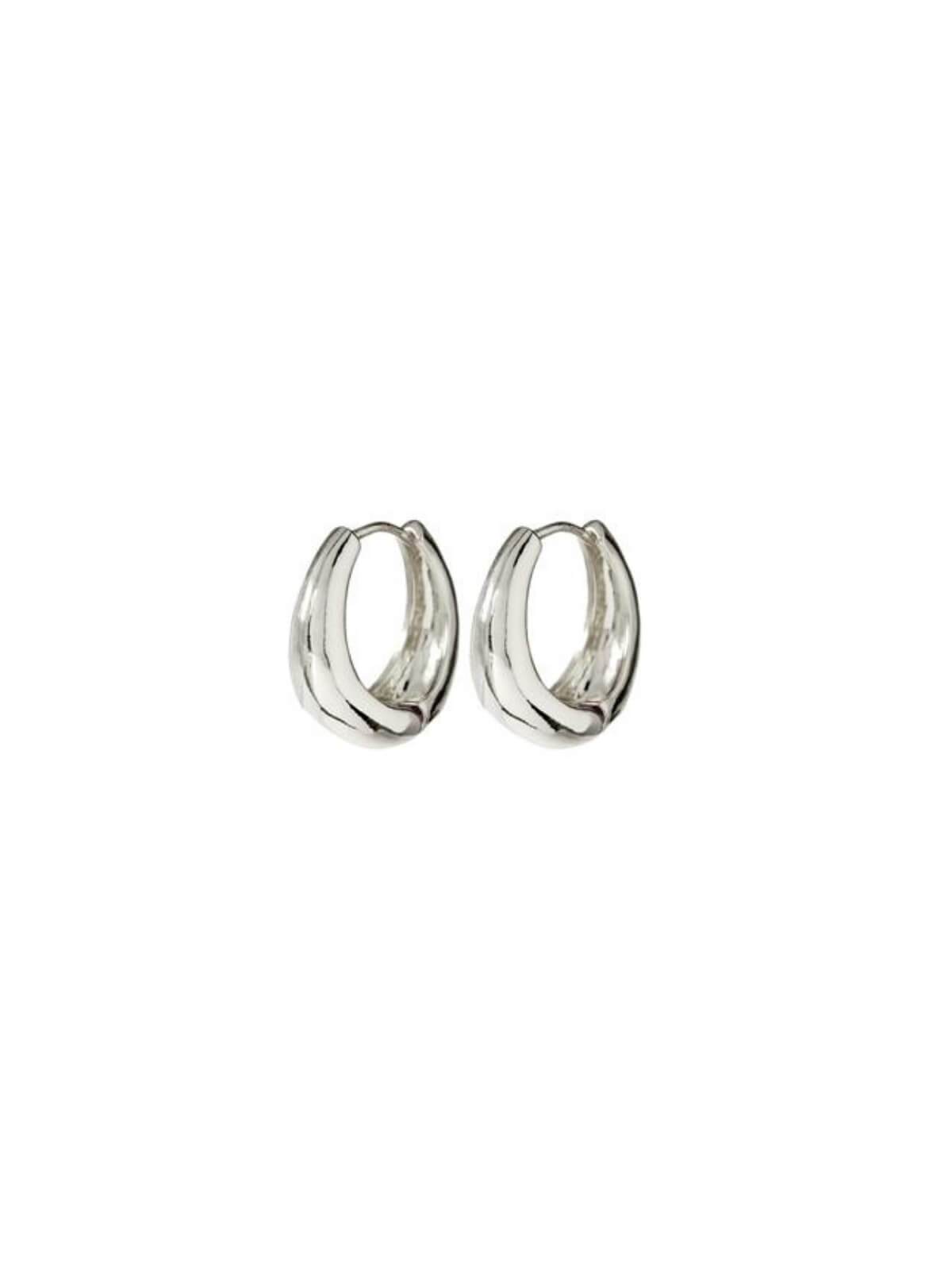 Luv AJ | The Marbella Hoops - Silver | Perlu