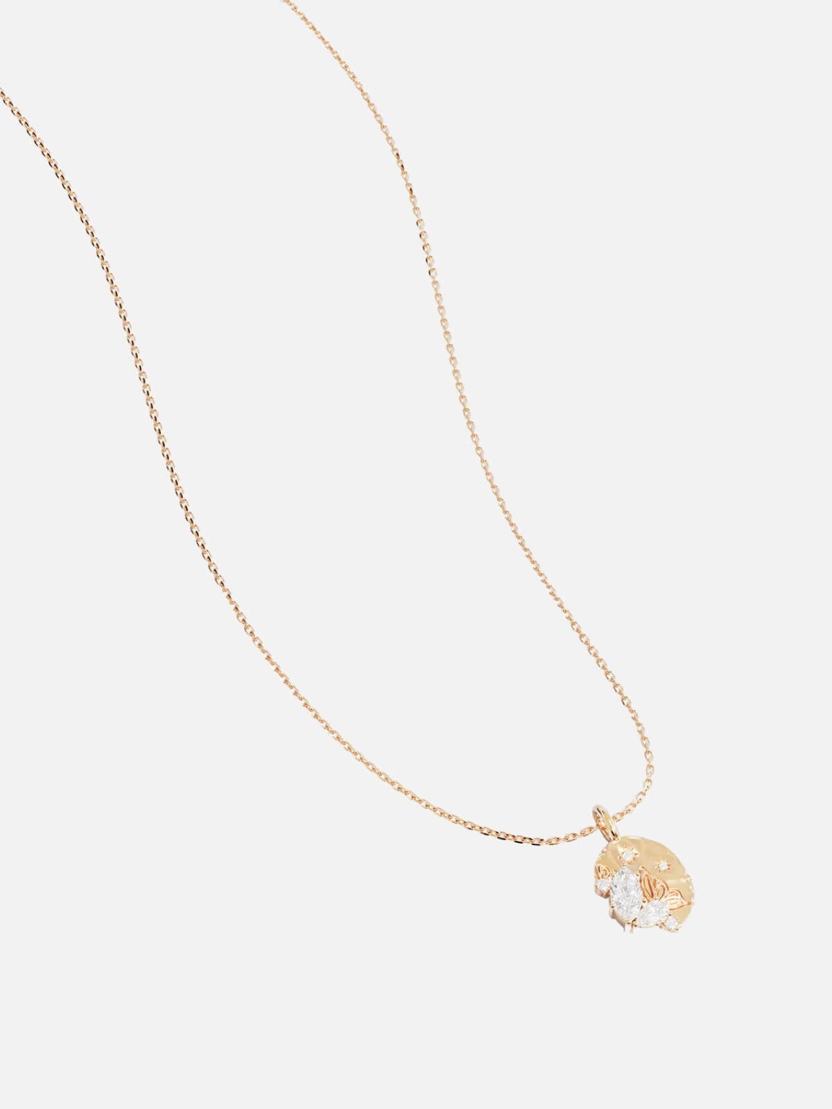 18k Gold Vermeil With Wings I Fly Necklace