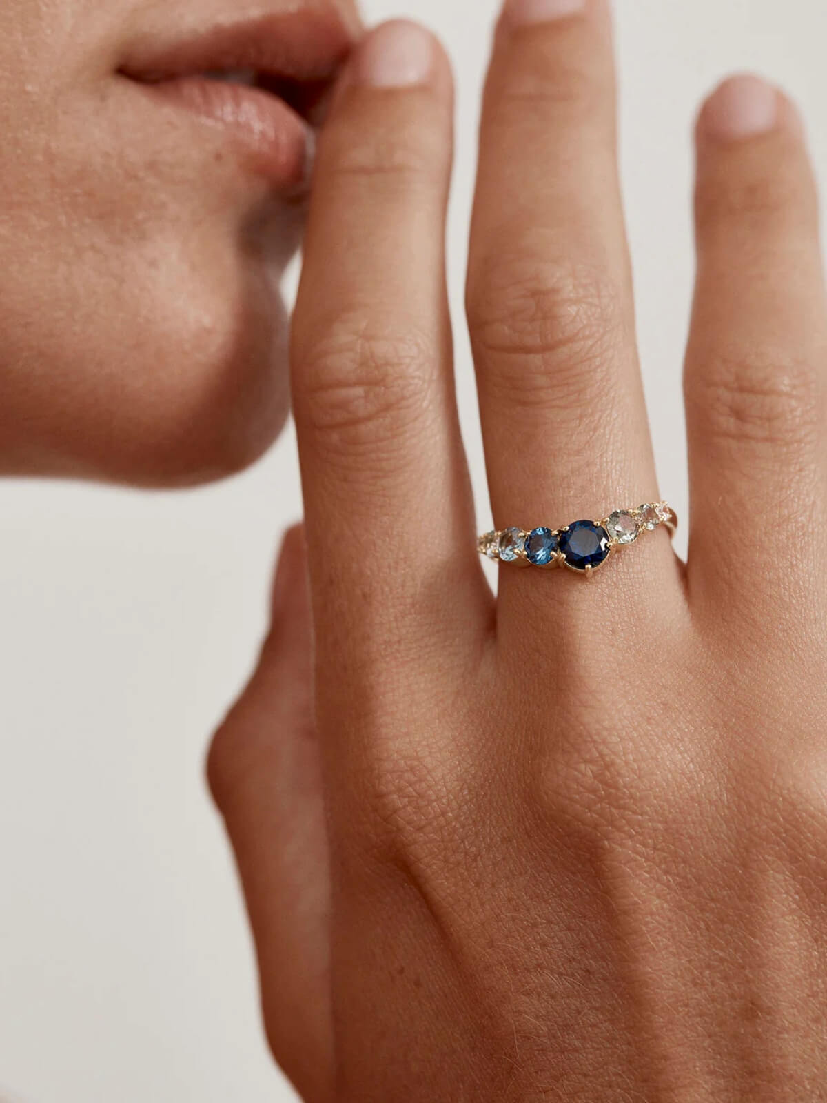 18k Gold Vermeil Endless Skies Ring