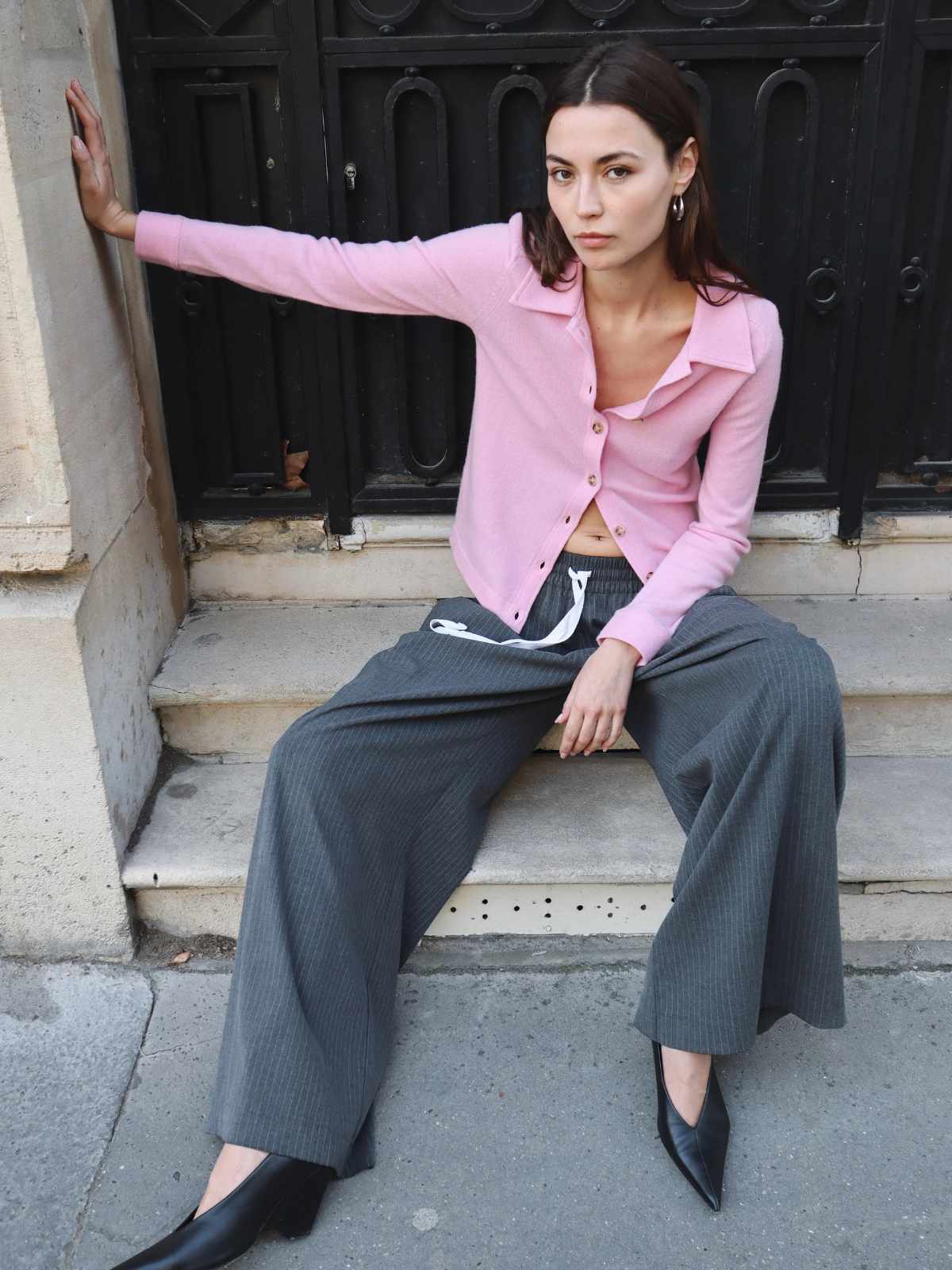 Rumi Cardigan - Pink