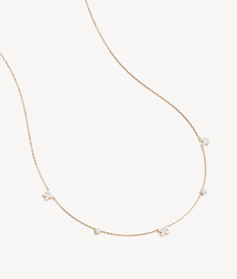 18k Gold Vermeil Dancing in the Wind Choker