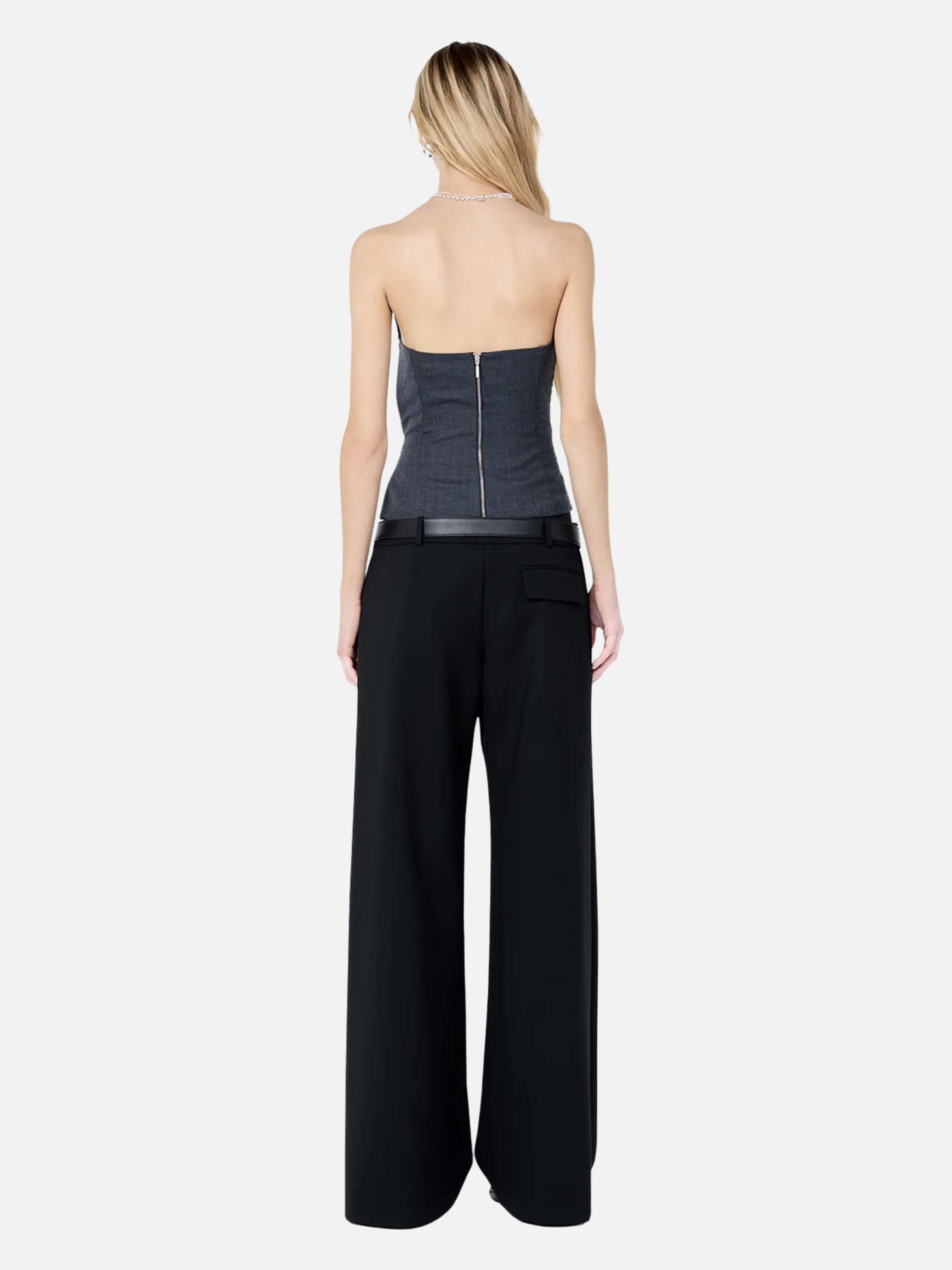 Ellis Asym Strapless Top