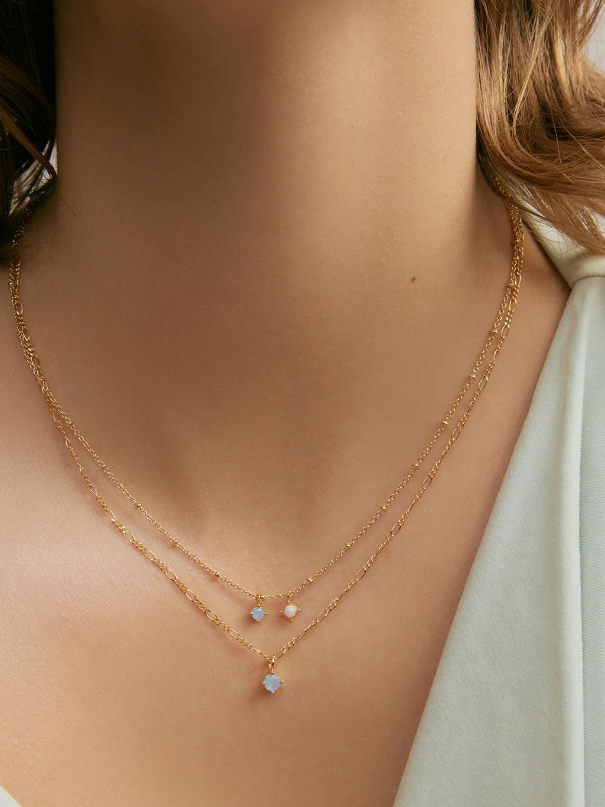 Louise Necklace - Blue