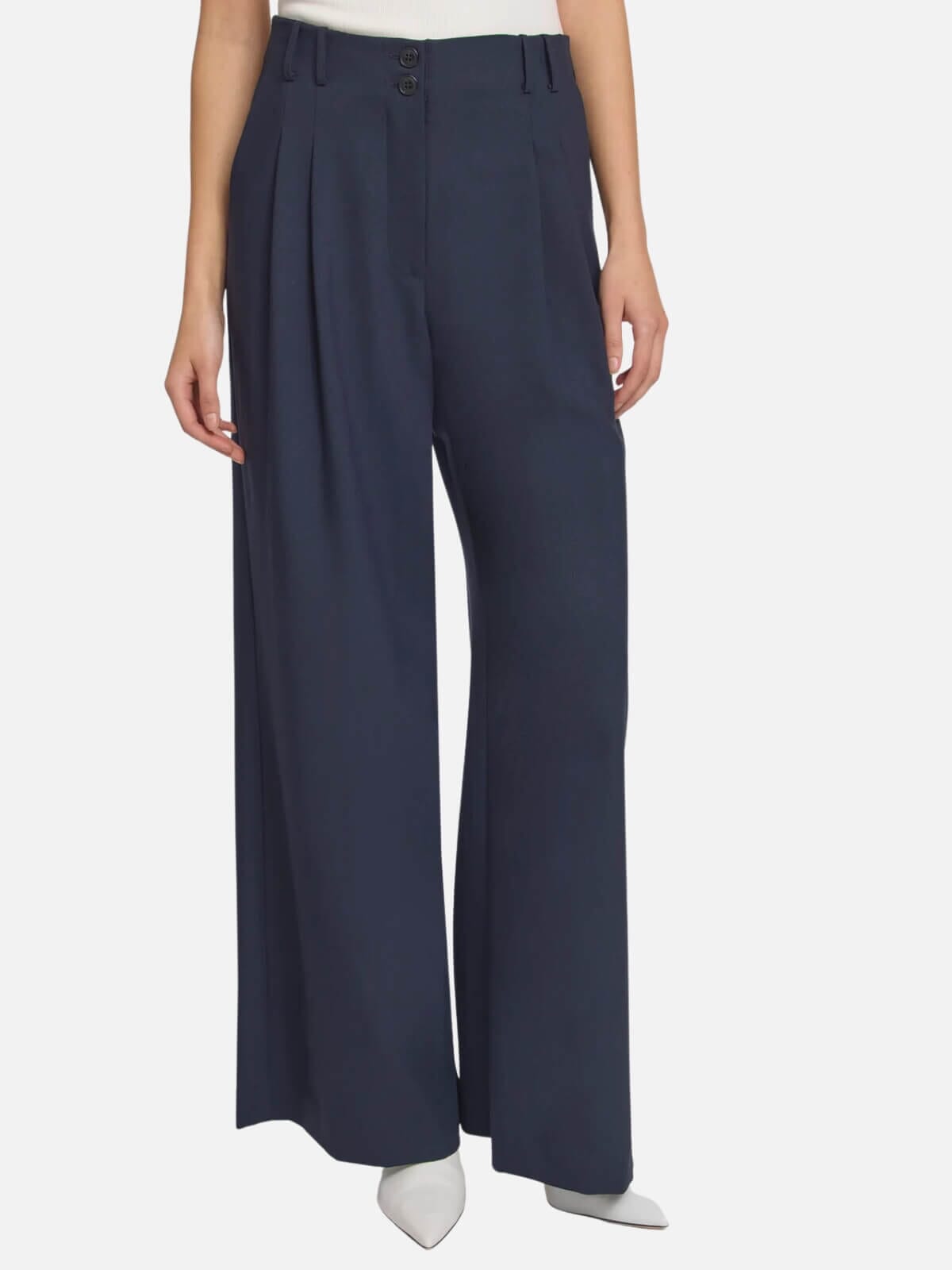 Muse Pant - Navy Pants Viktoria & Woods 