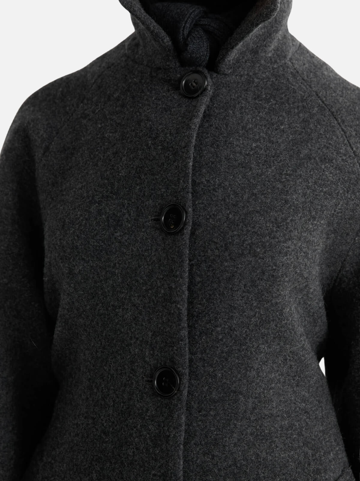 The Quinn Coat Charcoal