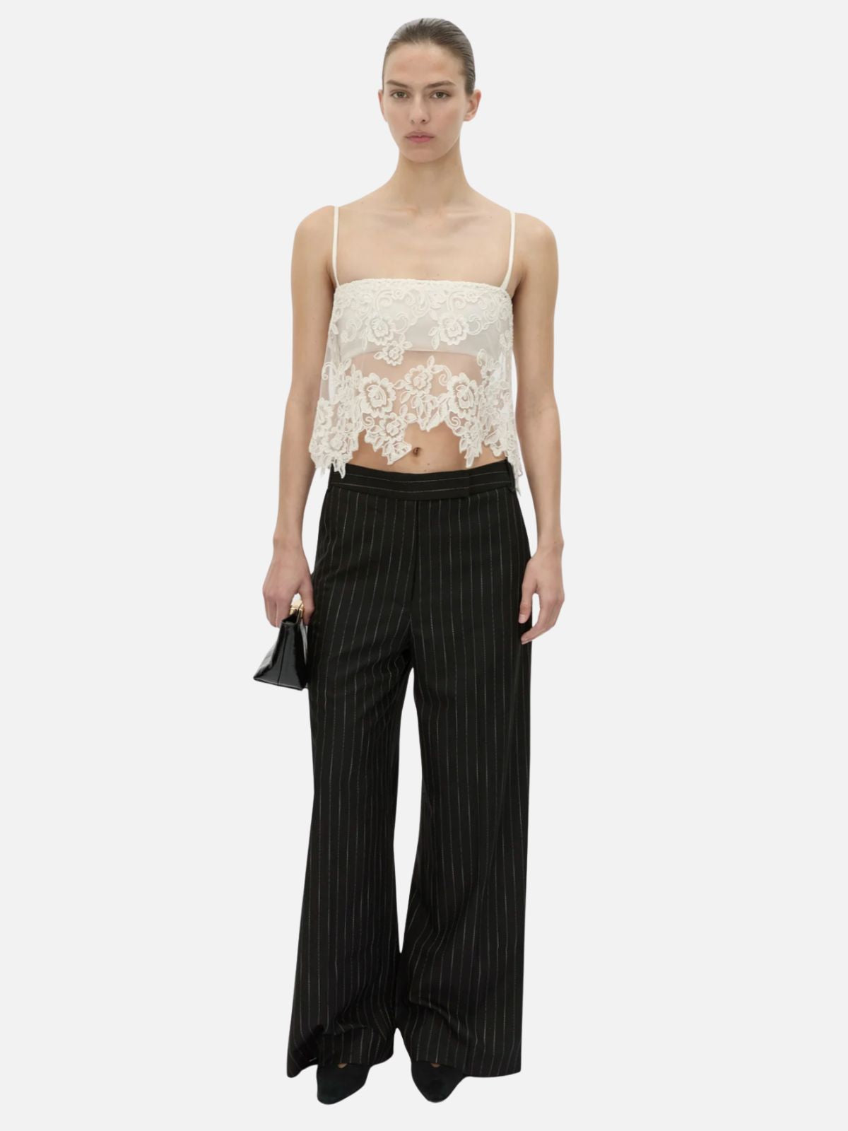 Alvar Lace Cami - Cream