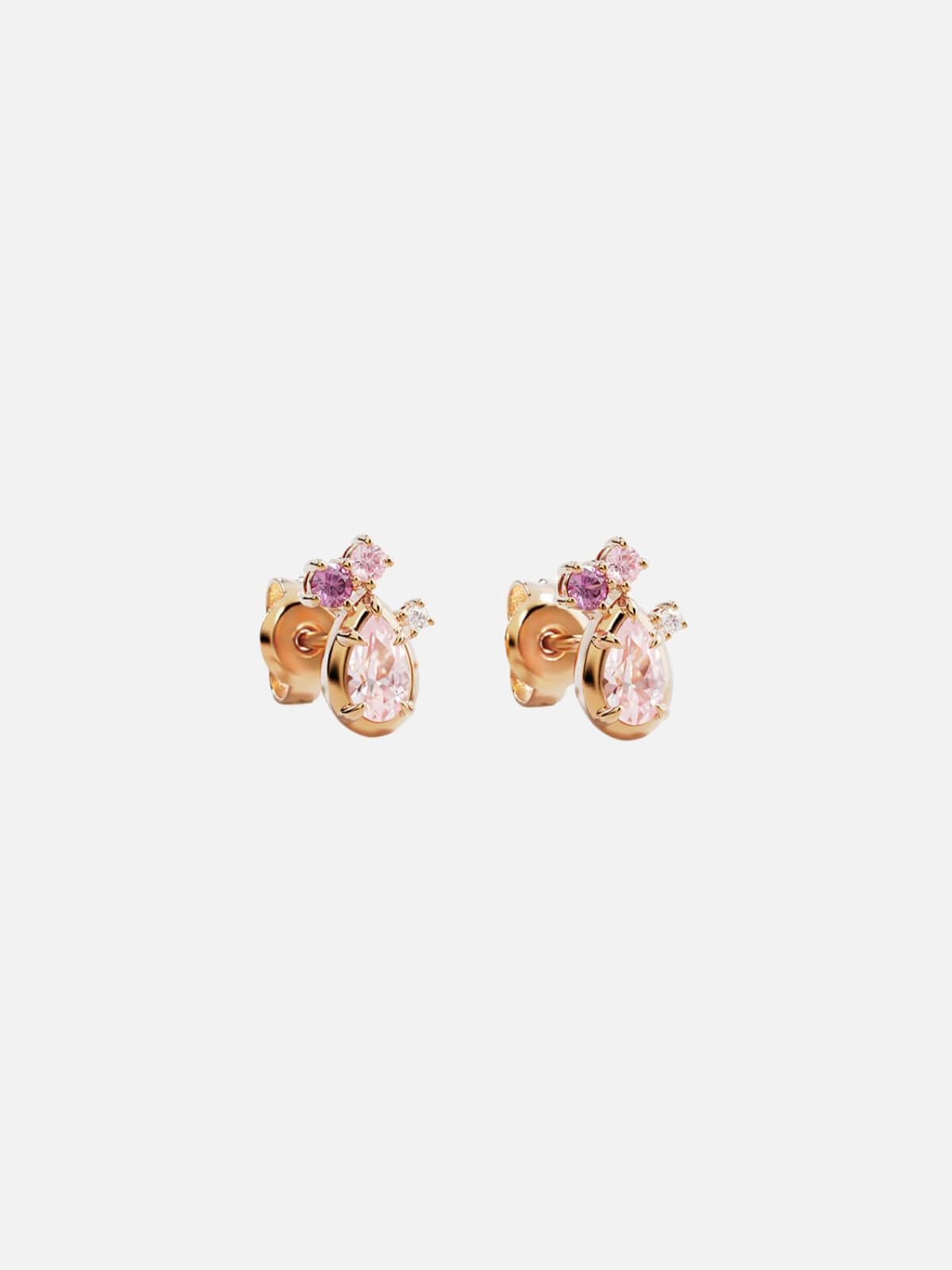 Awaken Love Stud Earrings - 18k Gold Vermeil