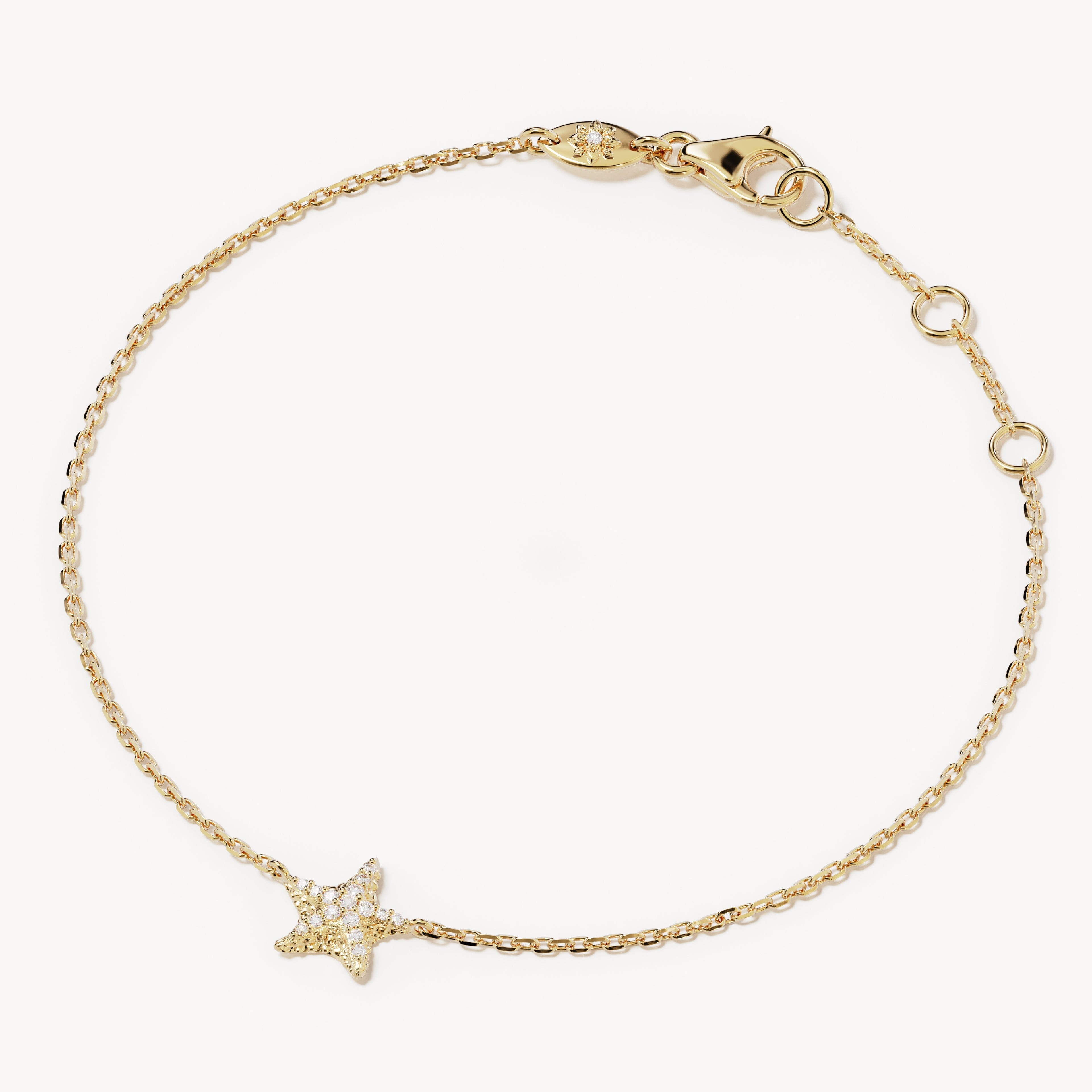 Gold By The Sea Starfish Bracelet Bracelets By Charlotte 