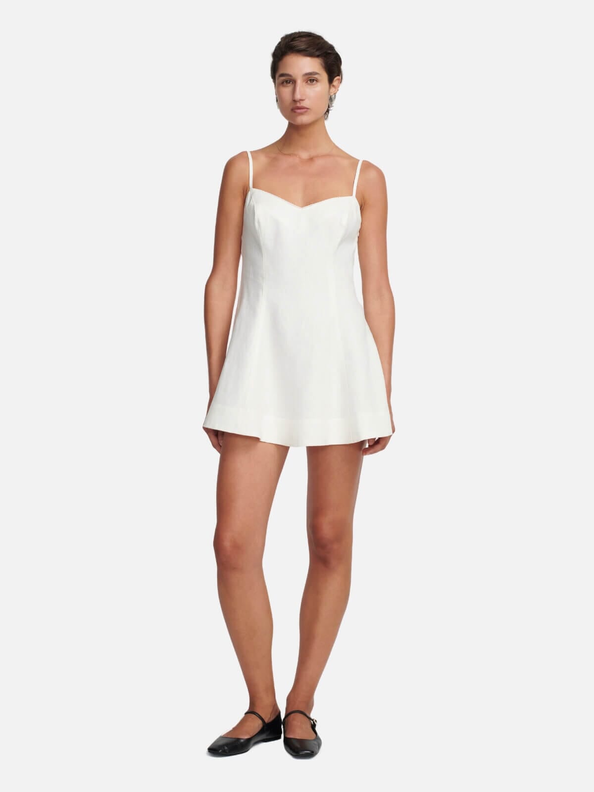 Hansen & Gretel | Lucy Mini Dress - Ivory | Perlu