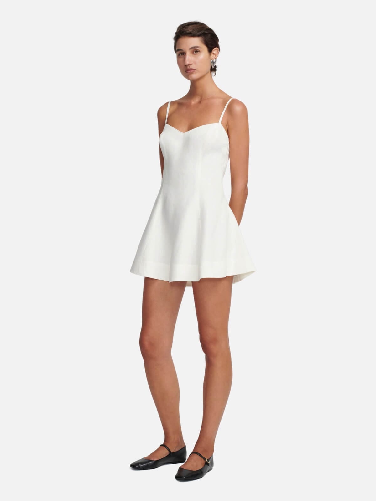 Hansen & Gretel | Lucy Mini Dress - Ivory | Perlu