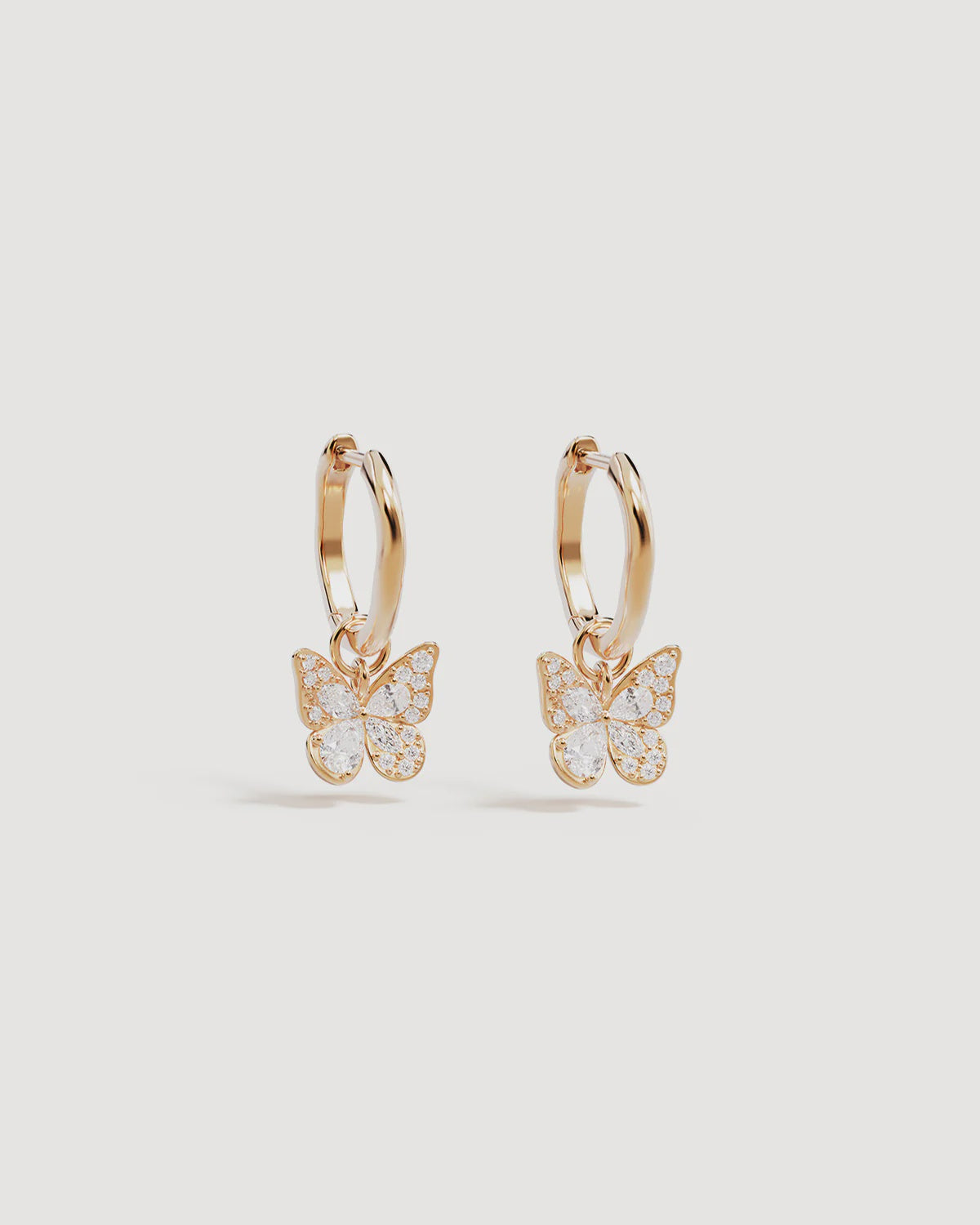 I Believe, I Become Hoops - 18k Gold Vermeil