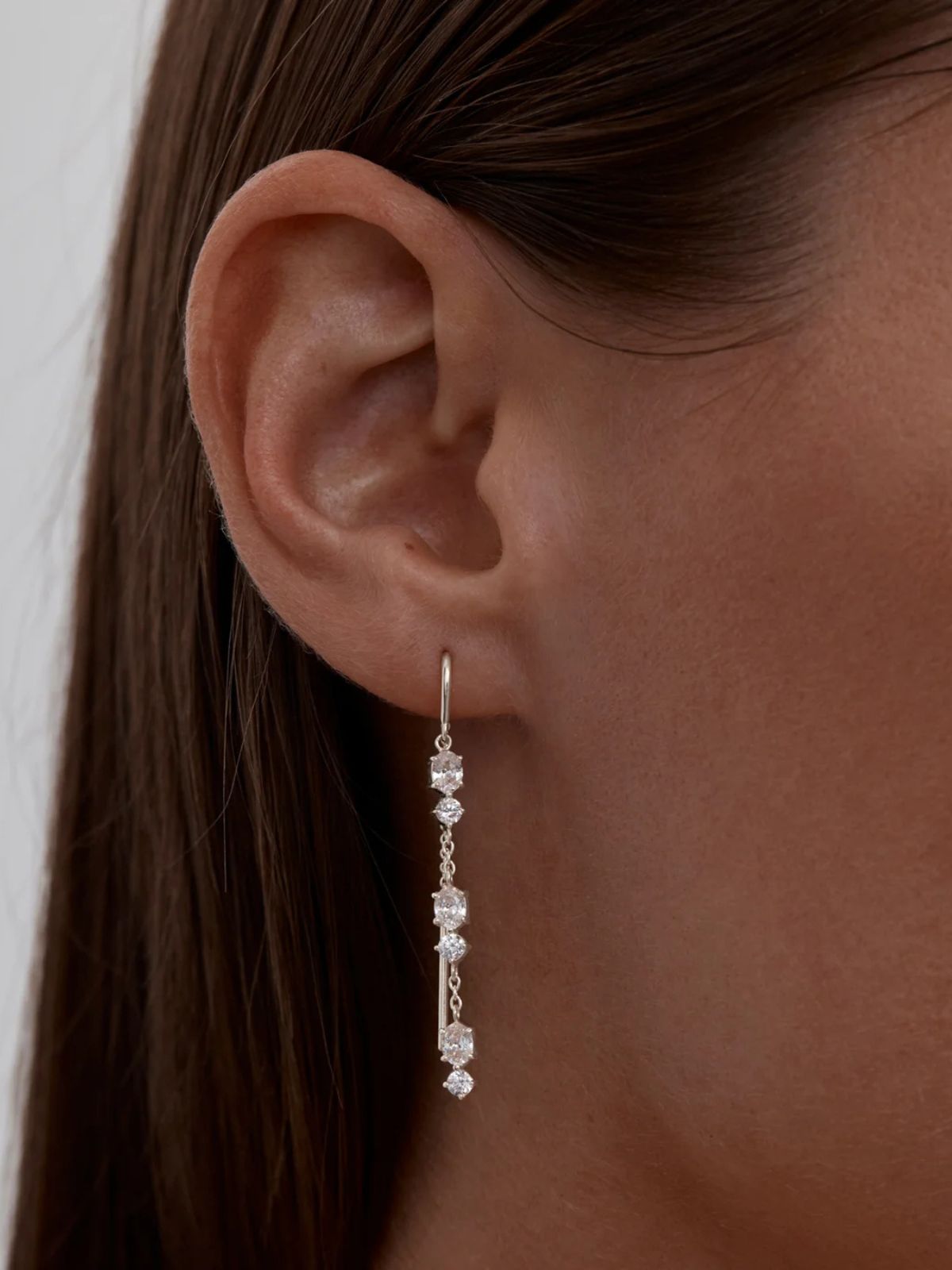 In the Stars Thread Earrings - Sterling Silver