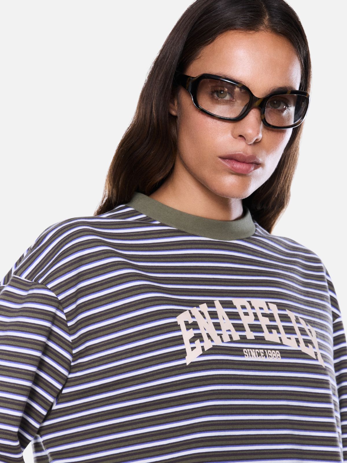 Maria Boxy Long Sleeve Tee - Monroe