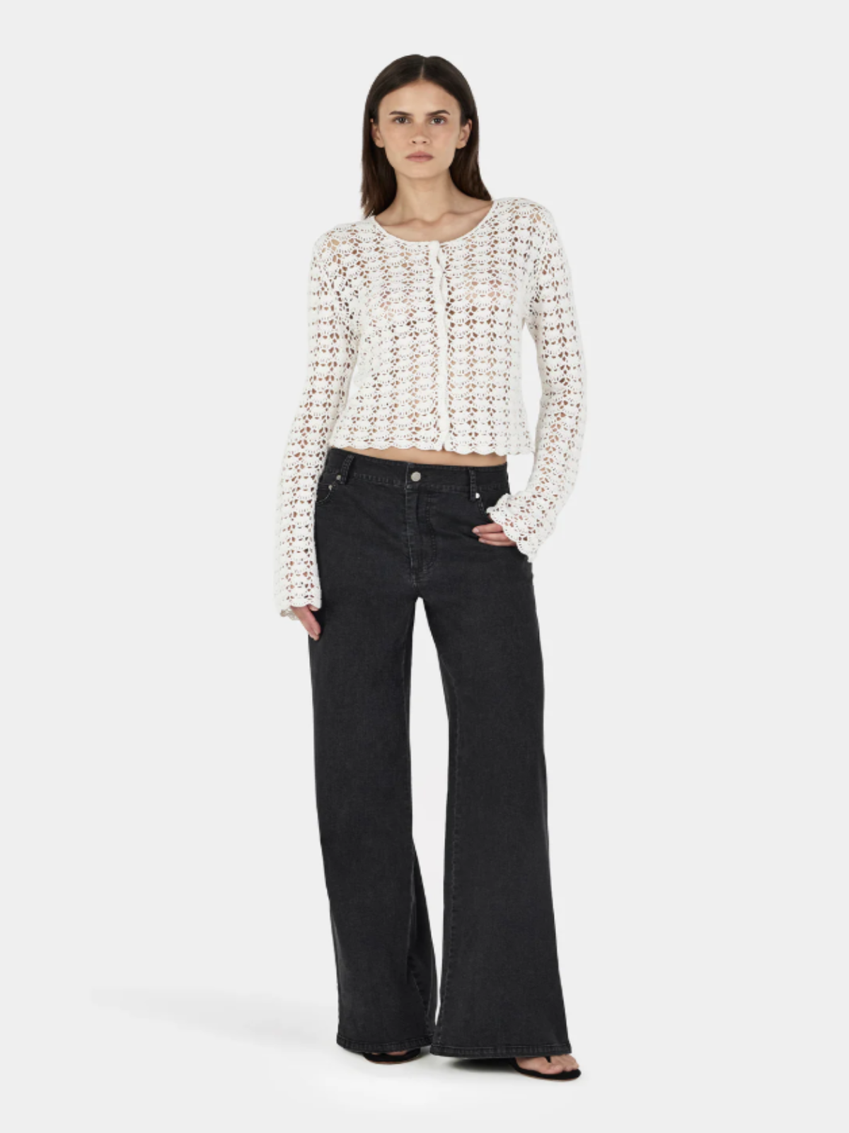 Monfries Chambray Pants - Charcoal Chambray