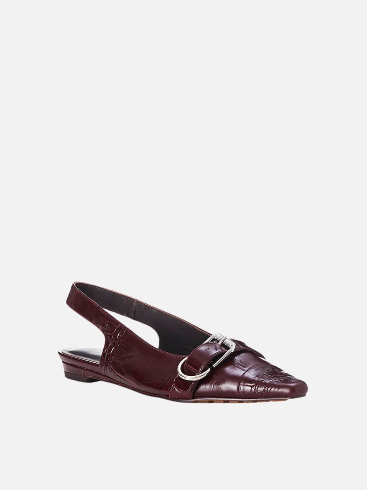 Halle - Burgundy Croc Shoes Alias Mae 