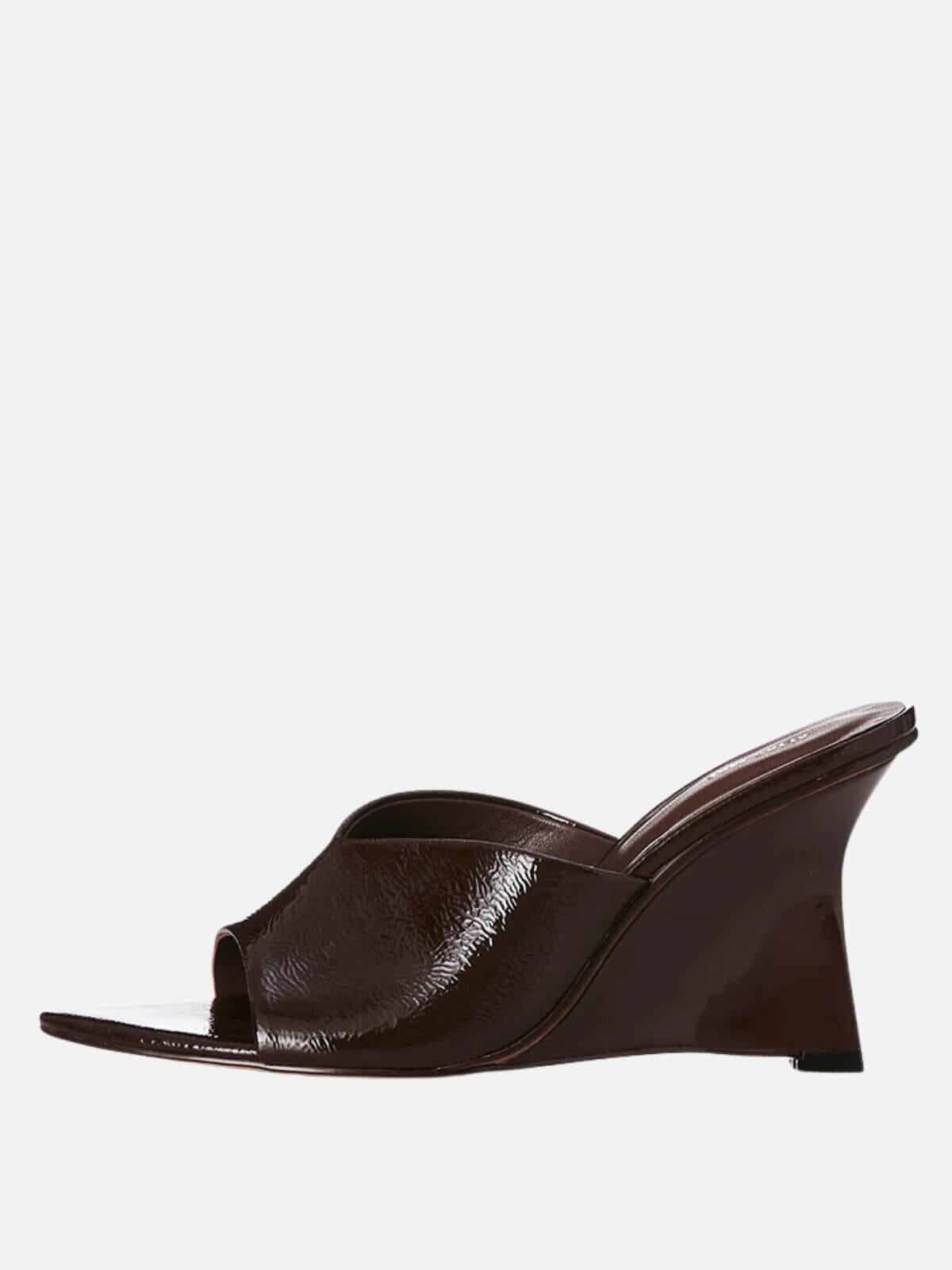 Rhianna - Choc Oily Leather Shoes Alias Mae 