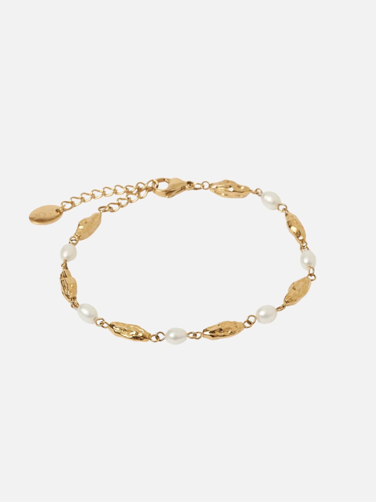 Arms Of Eve | Mimi Pearl Bracelet - Gold | Perlu