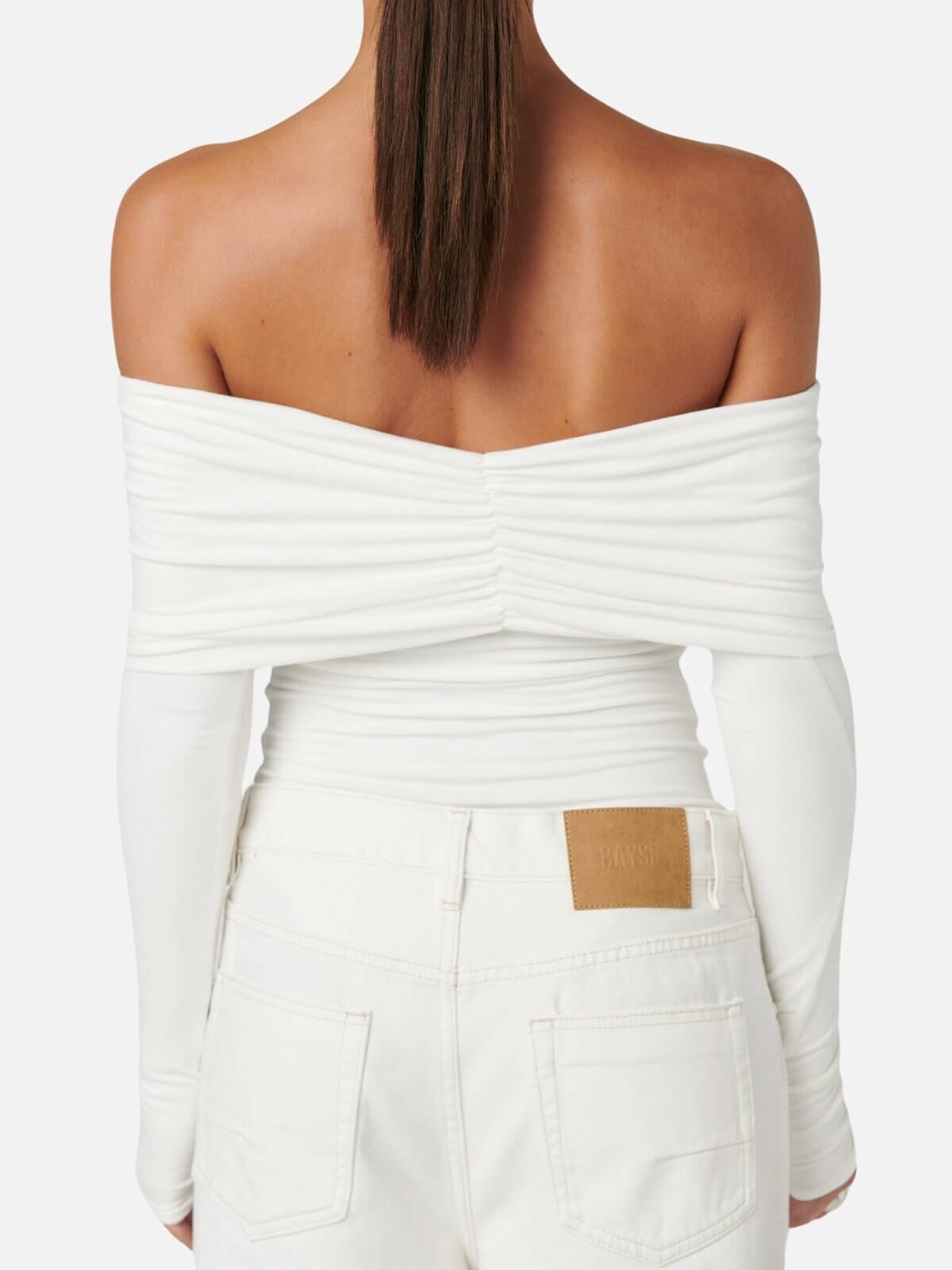 Bayse | Eisley Bodysuit - White | Perlu