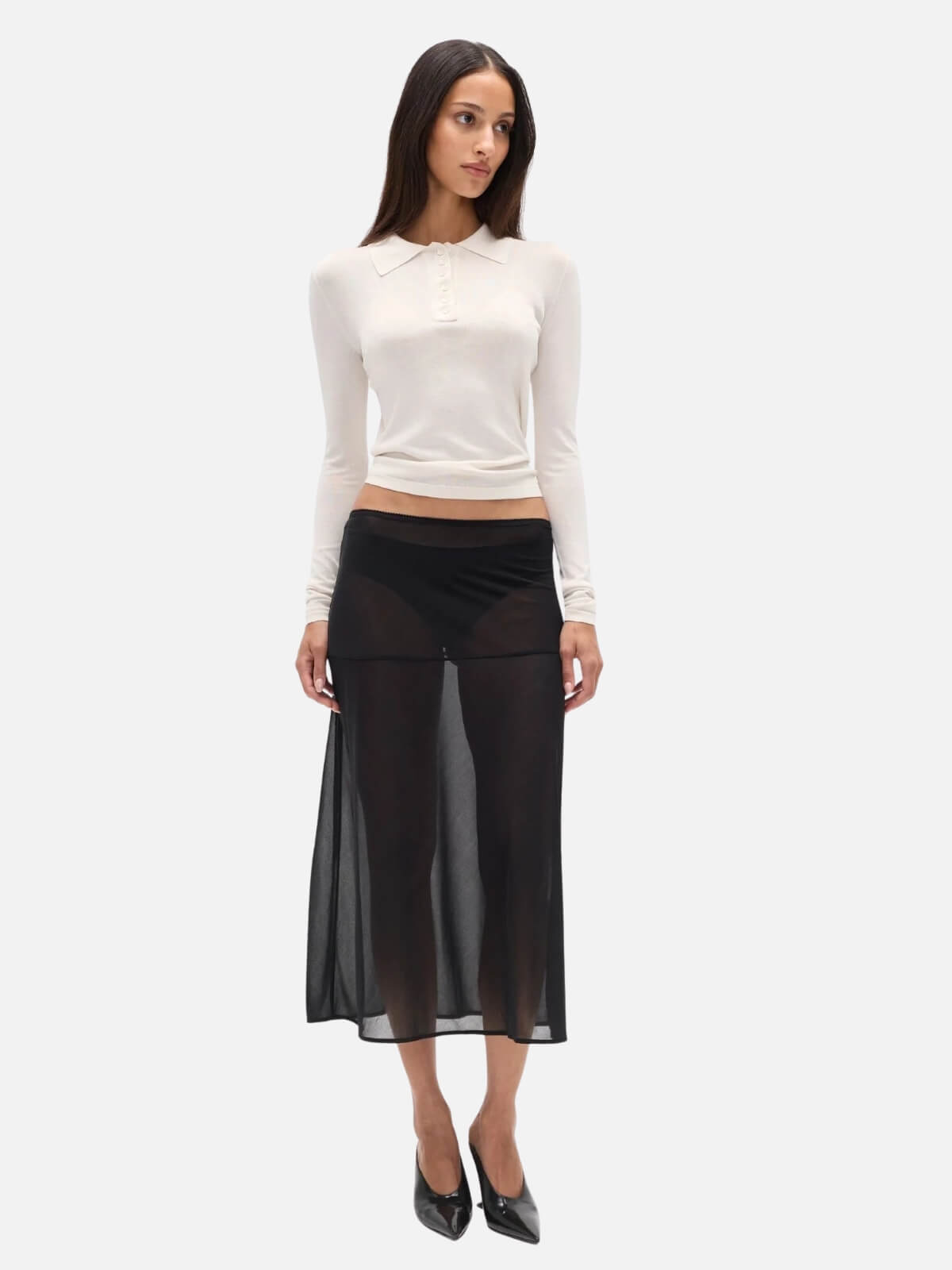 Shea Knit Top - Ivory