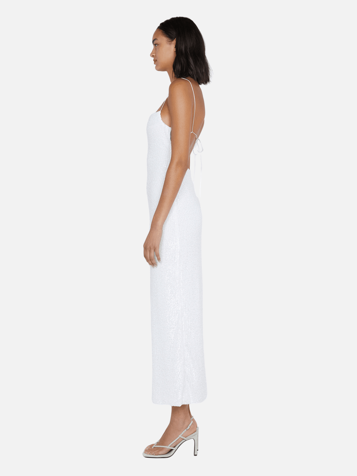 Aaliyah Sequin Maxi Dress - White Dresses & Jumpsuits Bec + Bridge 