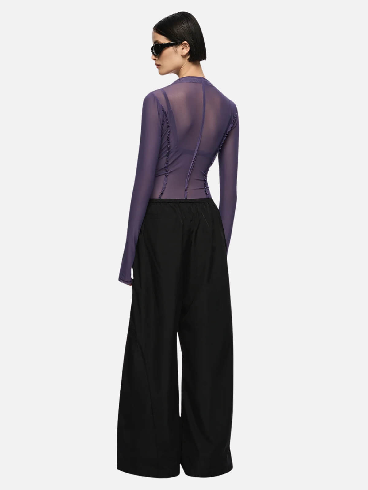 Delila L/S Top - Amethyst