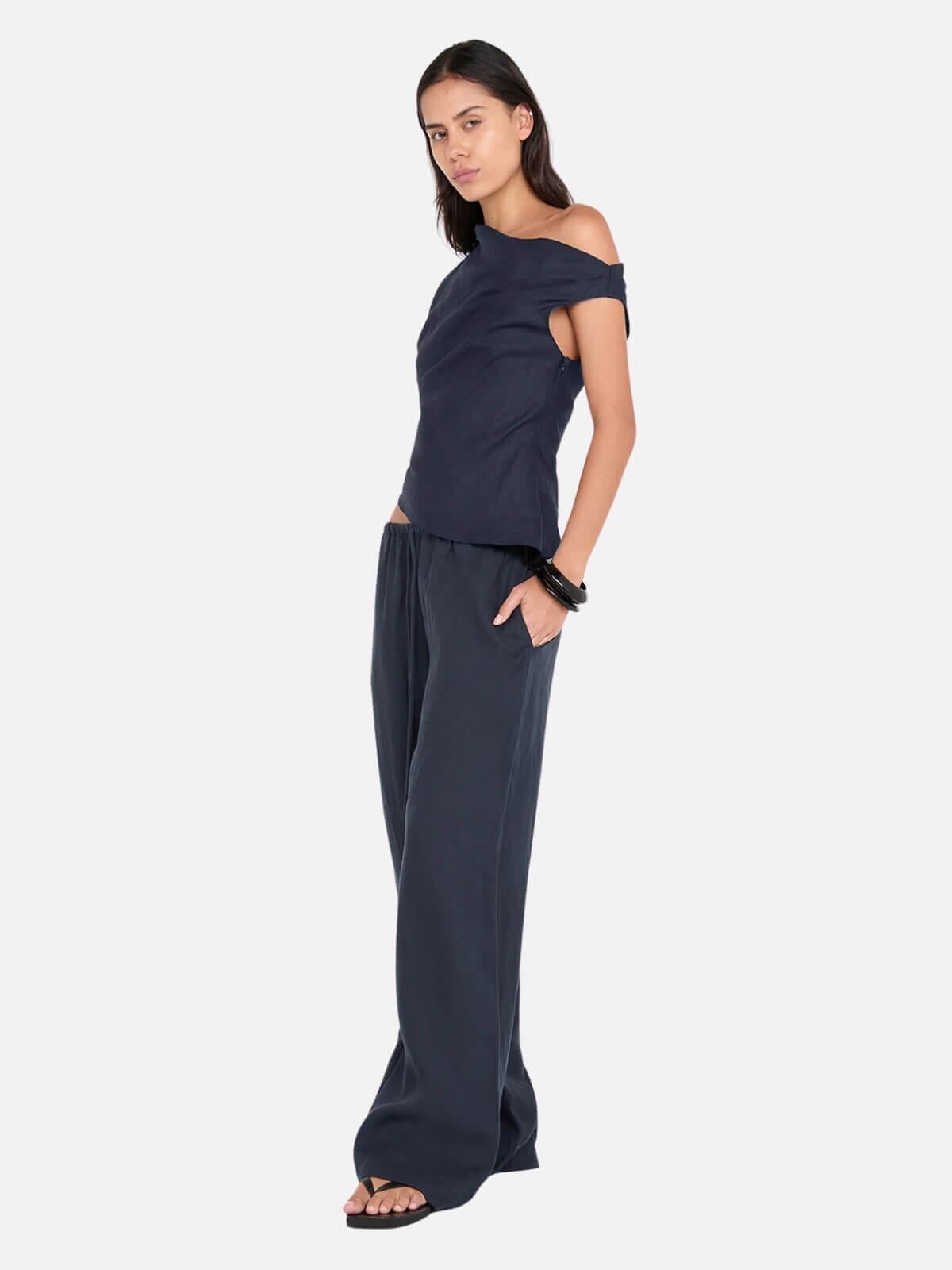 Elyce Pant - Ink Pants Bec + Bridge 