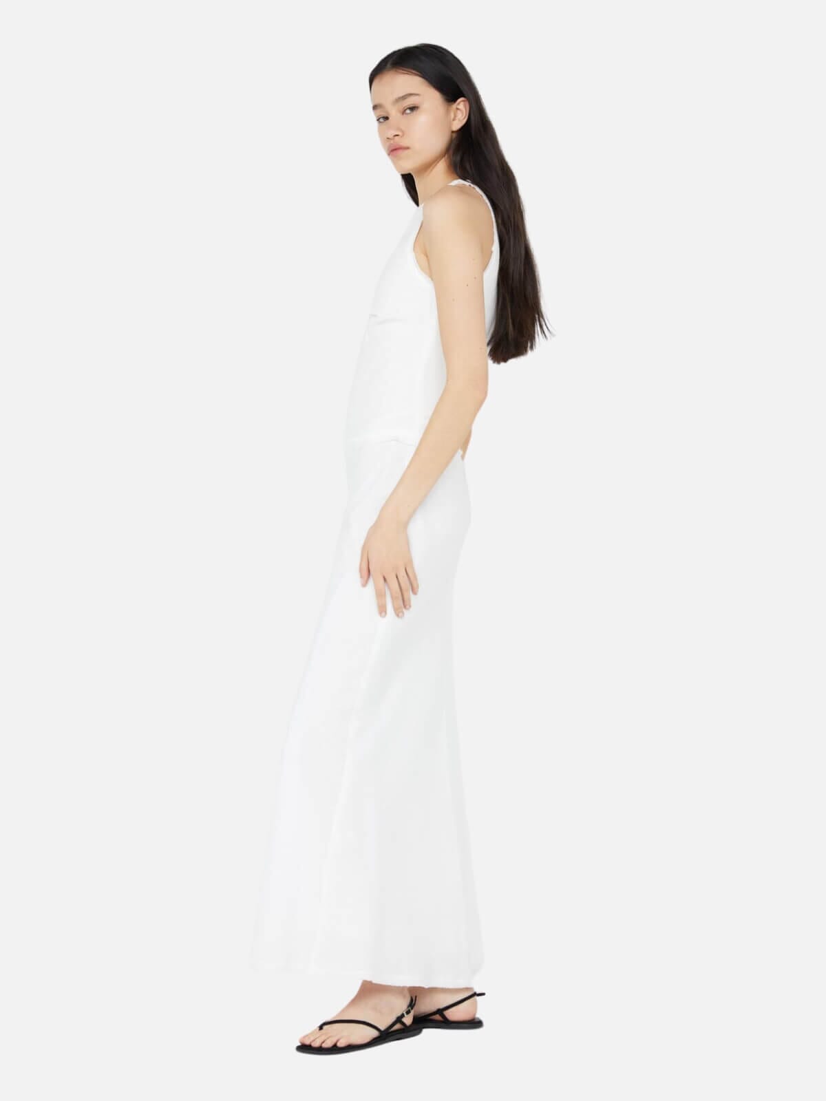 Everly Maxi Skirt - White Skirts Bec + Bridge 