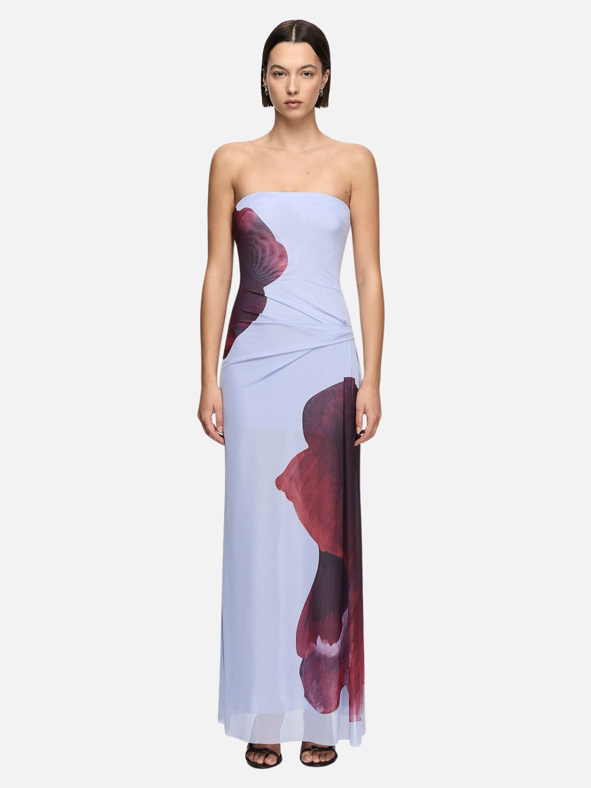 Georgiana Strapless Maxi Dress - Bloom Floral