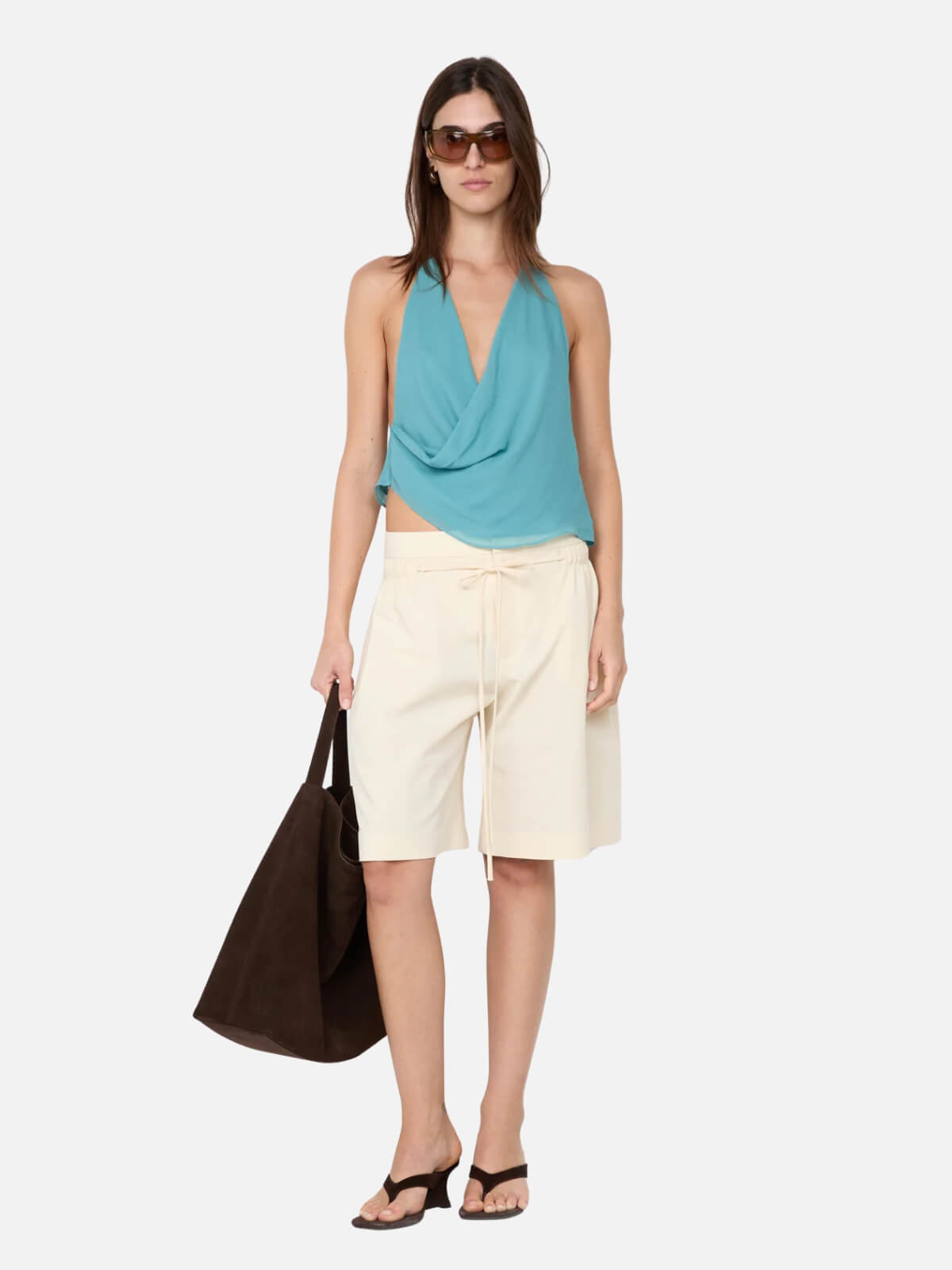 Landon Halter Top - Deep Seafoam