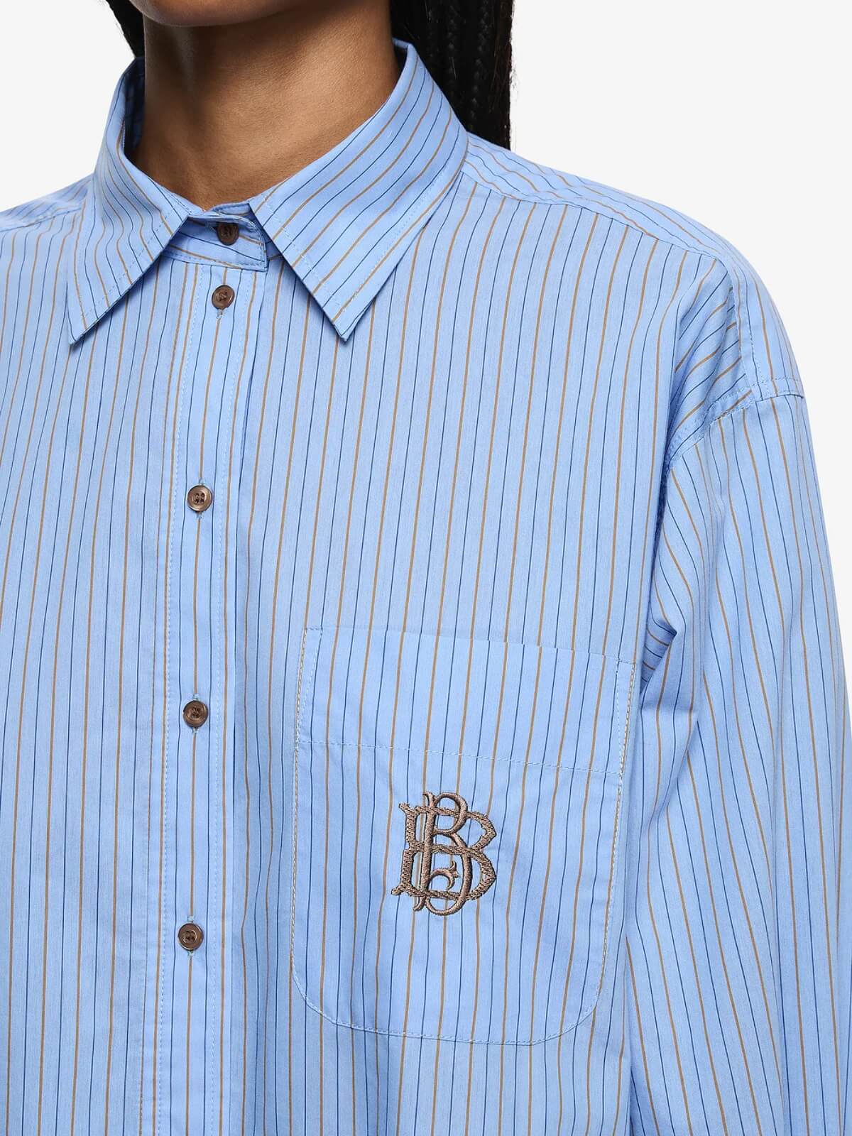 Linus Shirt - Chambray Blue Stripe