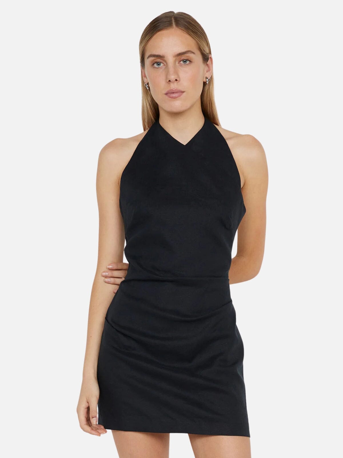 Marianna Halter Mini Dress - Black Dresses & Jumpsuits Bec + Bridge 