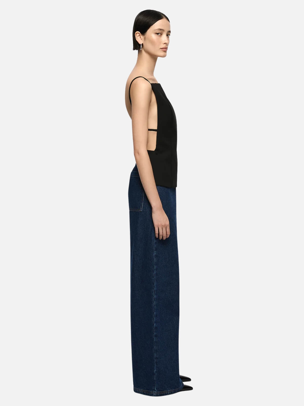 Mor Backless Top - Black