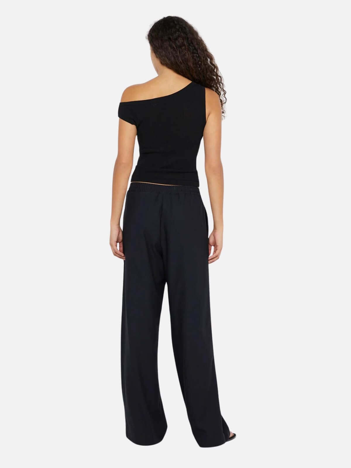 Bec + Bridge | Ninah Drawstring Pant - Black | Perlu