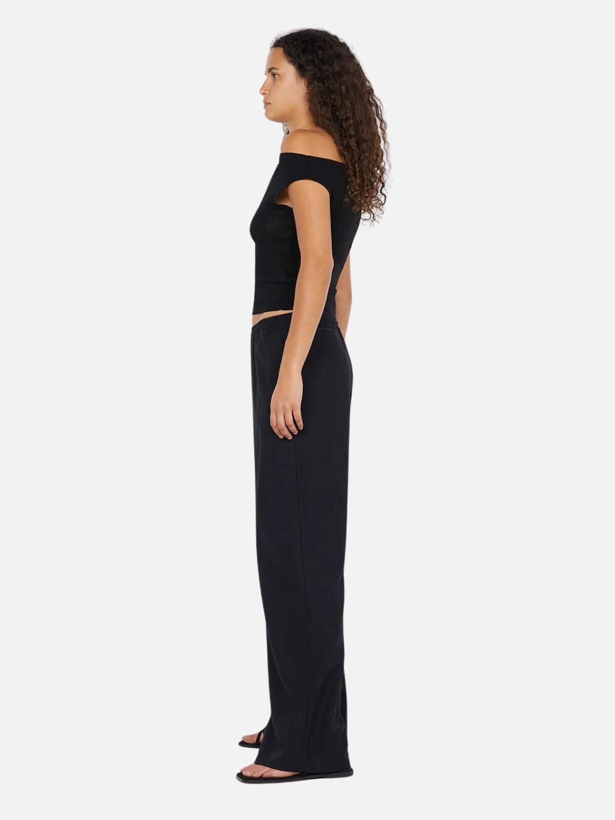 Bec + Bridge | Ninah Drawstring Pant - Black | Perlu