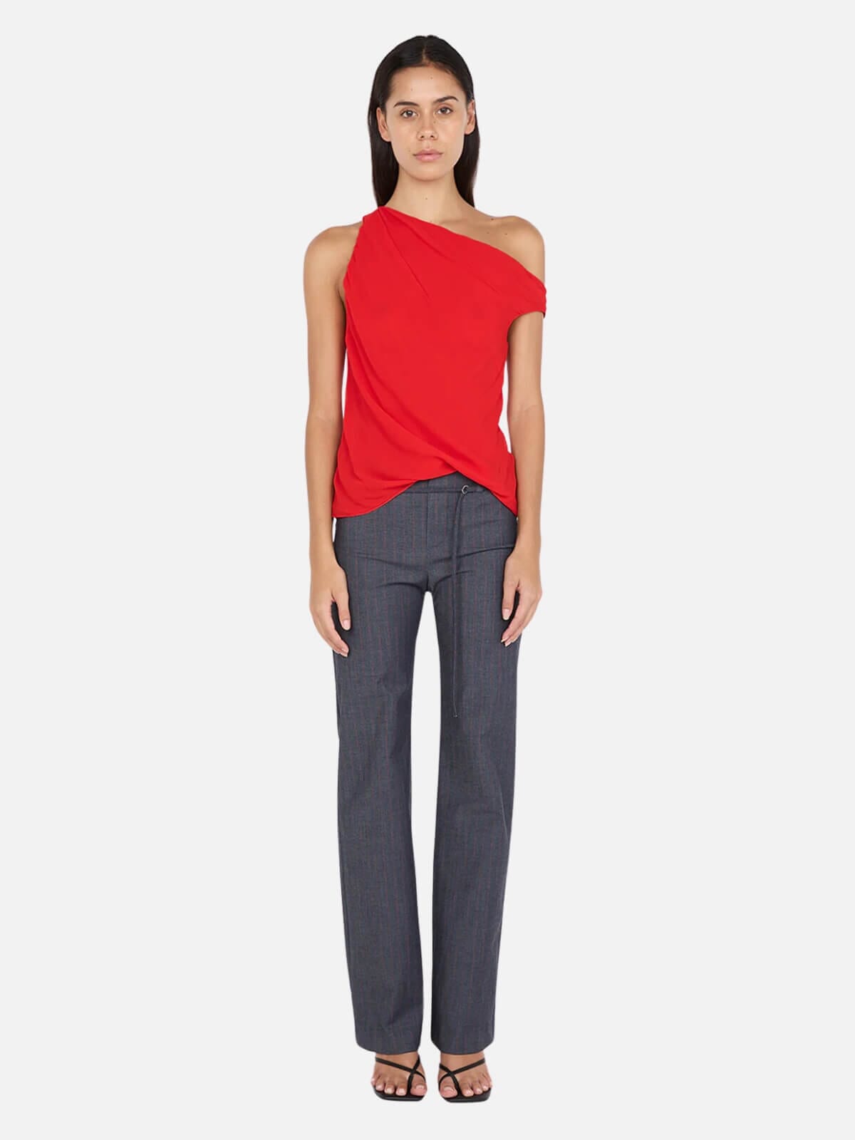 Bec + Bridge | Rhone Drape Top - Chilli | Perlu
