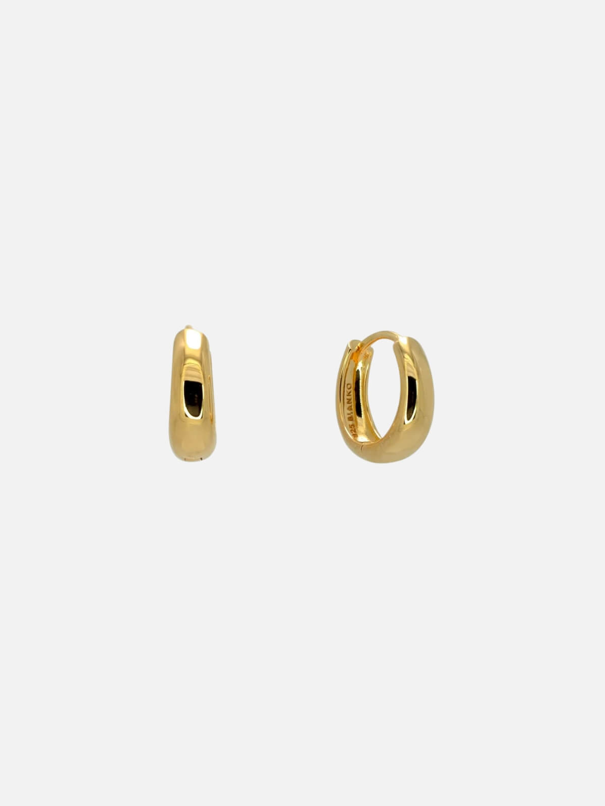 Bianko | Allegro Hoops - Gold | Perlu