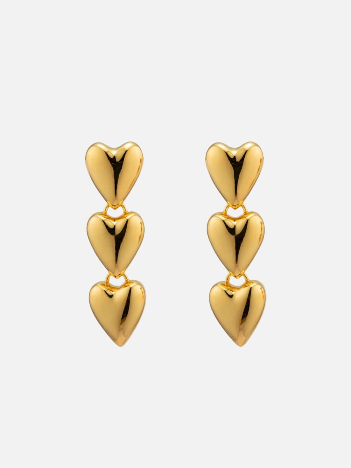 Bianko | Desiree Heart Drops - Gold| Perlu