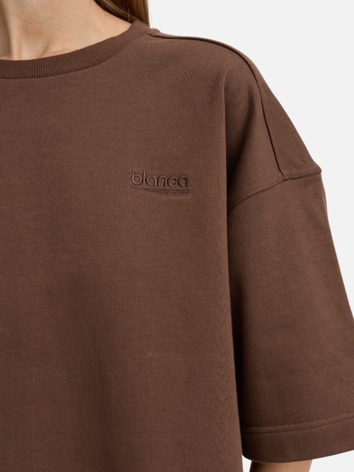 Hendrix Tee - Brown Tops BLANCA 