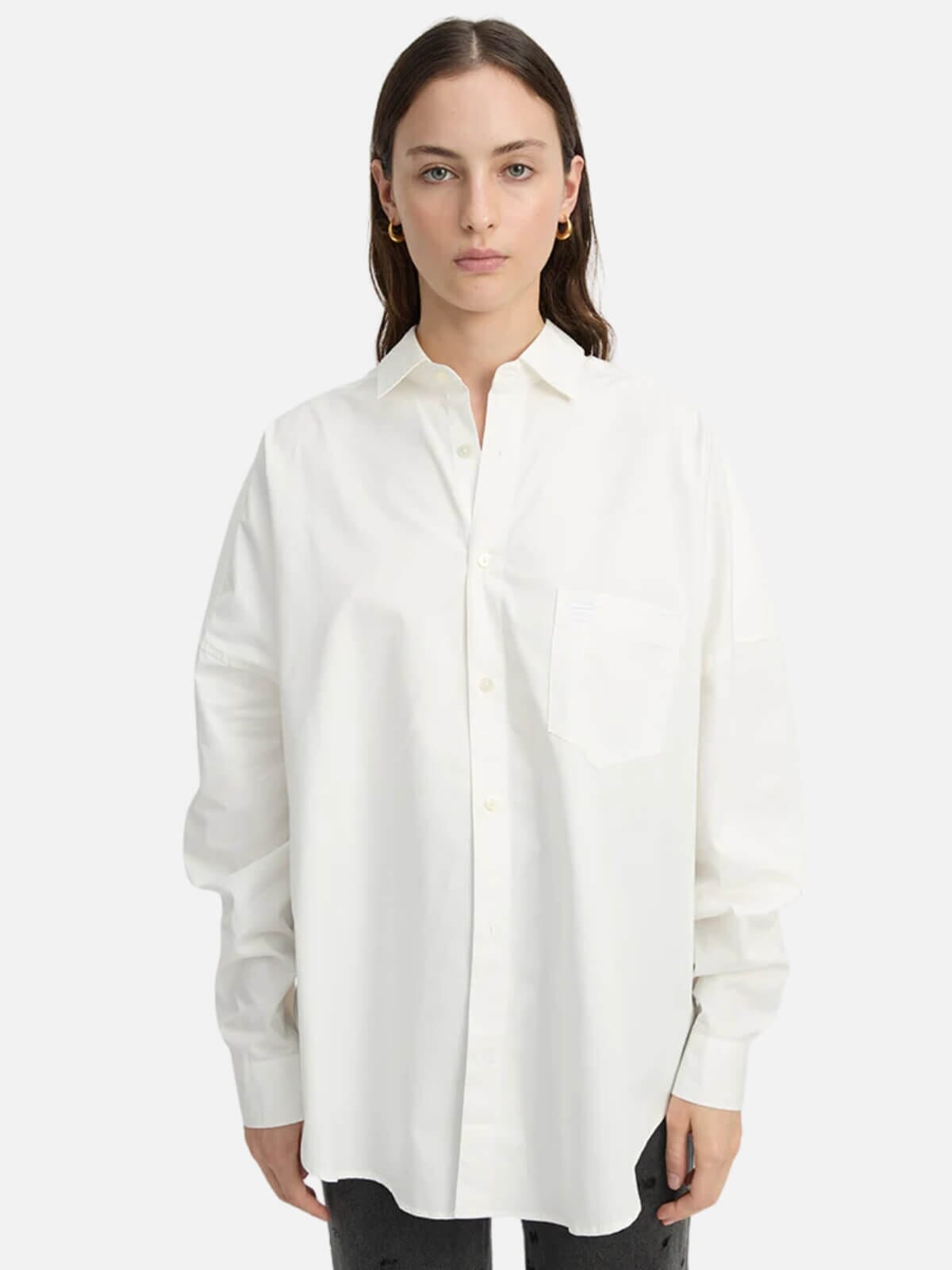 Jeanne Shirt - White Shirts BLANCA 